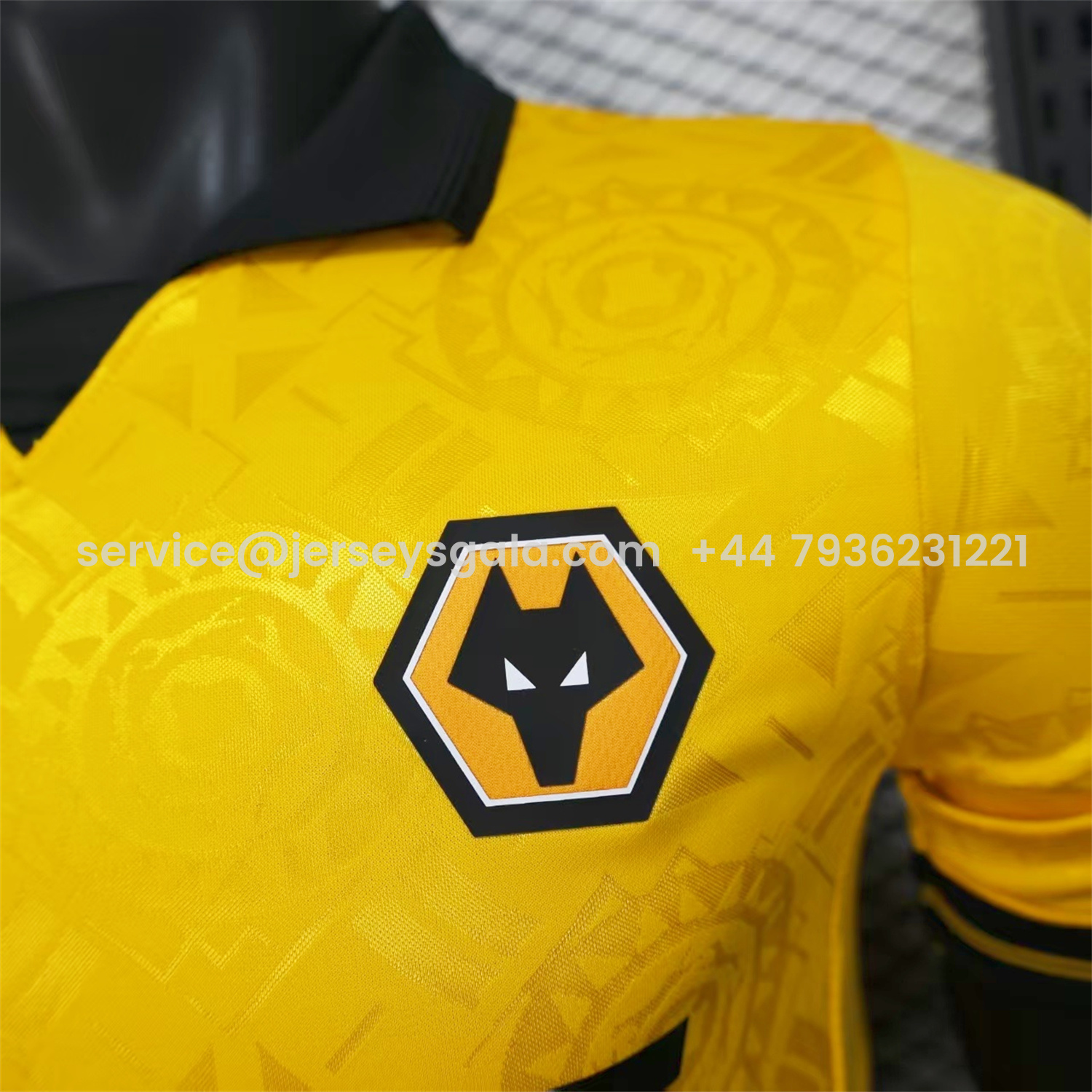 JerseysGala.com | Wolverhampton Wanderers Wolves 25-26 Home Jersey - Player Version -Customize Name, Number and Patch | Worldwide Shipping