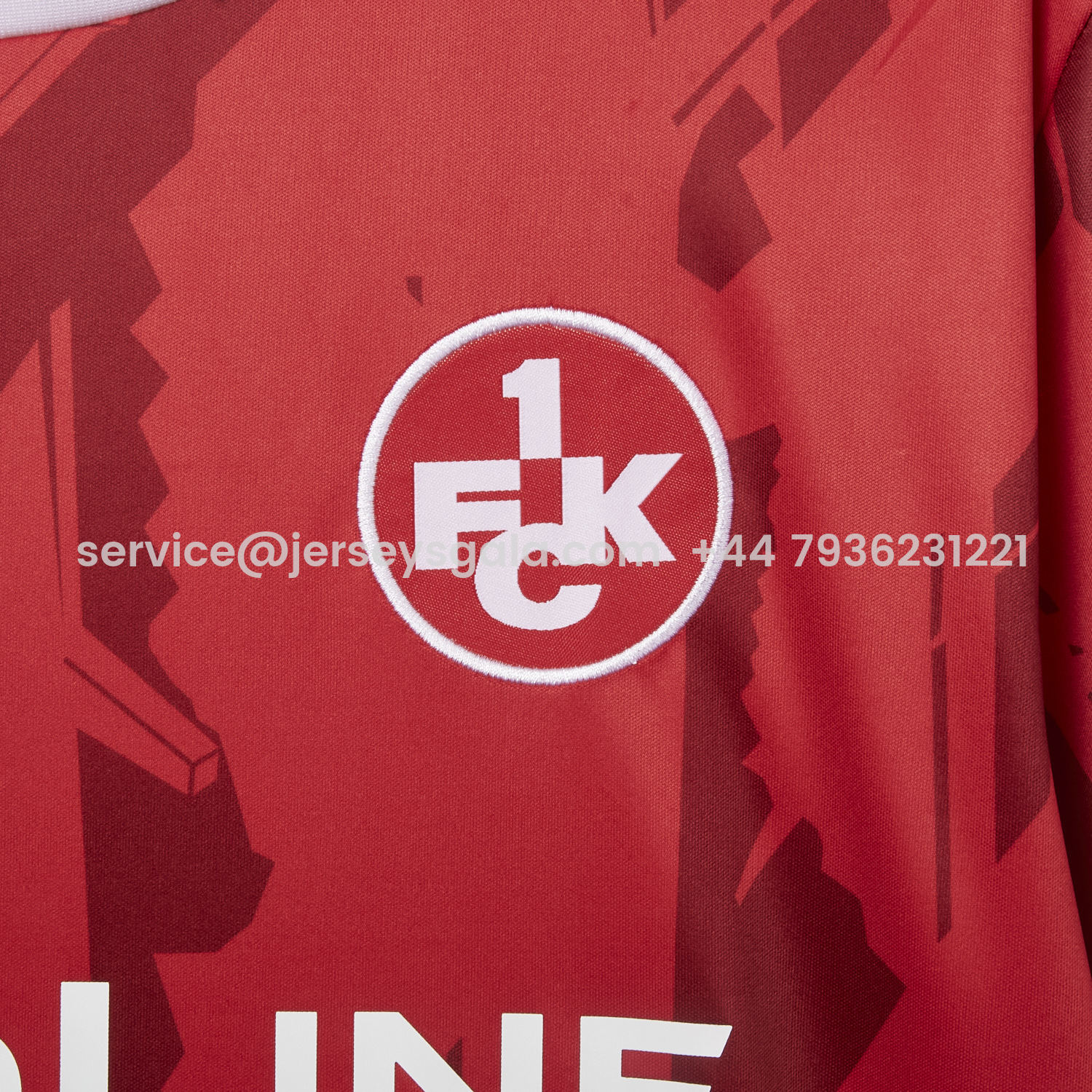 JerseysGala.com | Kaiserslautern 25-26 Home Jersey - Fans Version -Customize Name, Number and Patch | Worldwide Shipping