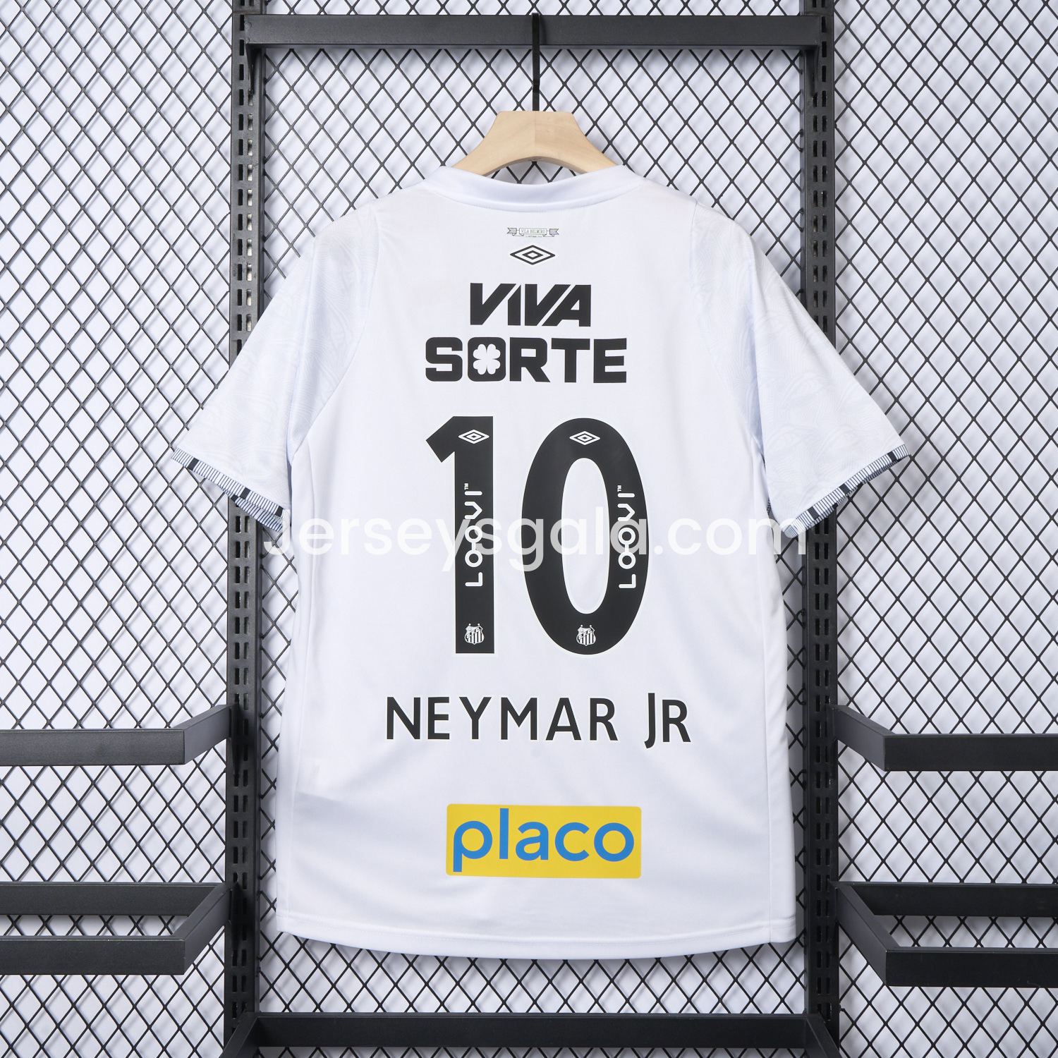 JerseysGala.com | Santos 25-26 Home Jersey With Sponsors - Fans Version -Customize Name, Number and Patch | Worldwide Shipping