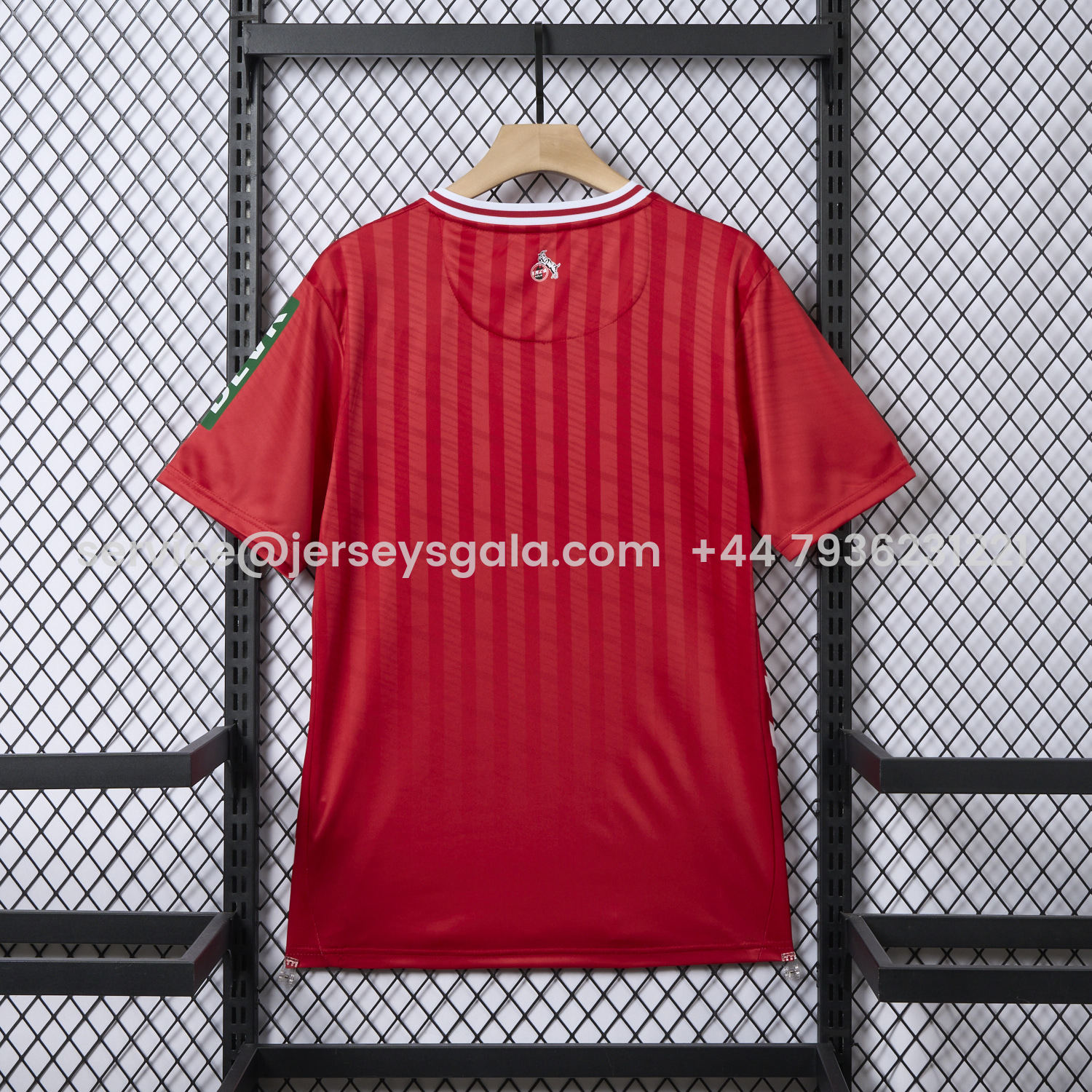JerseysGala.com | K-O-L-N 25-26 Away Red Jersey - Fans Version -Customize Name, Number and Patch | Worldwide Shipping