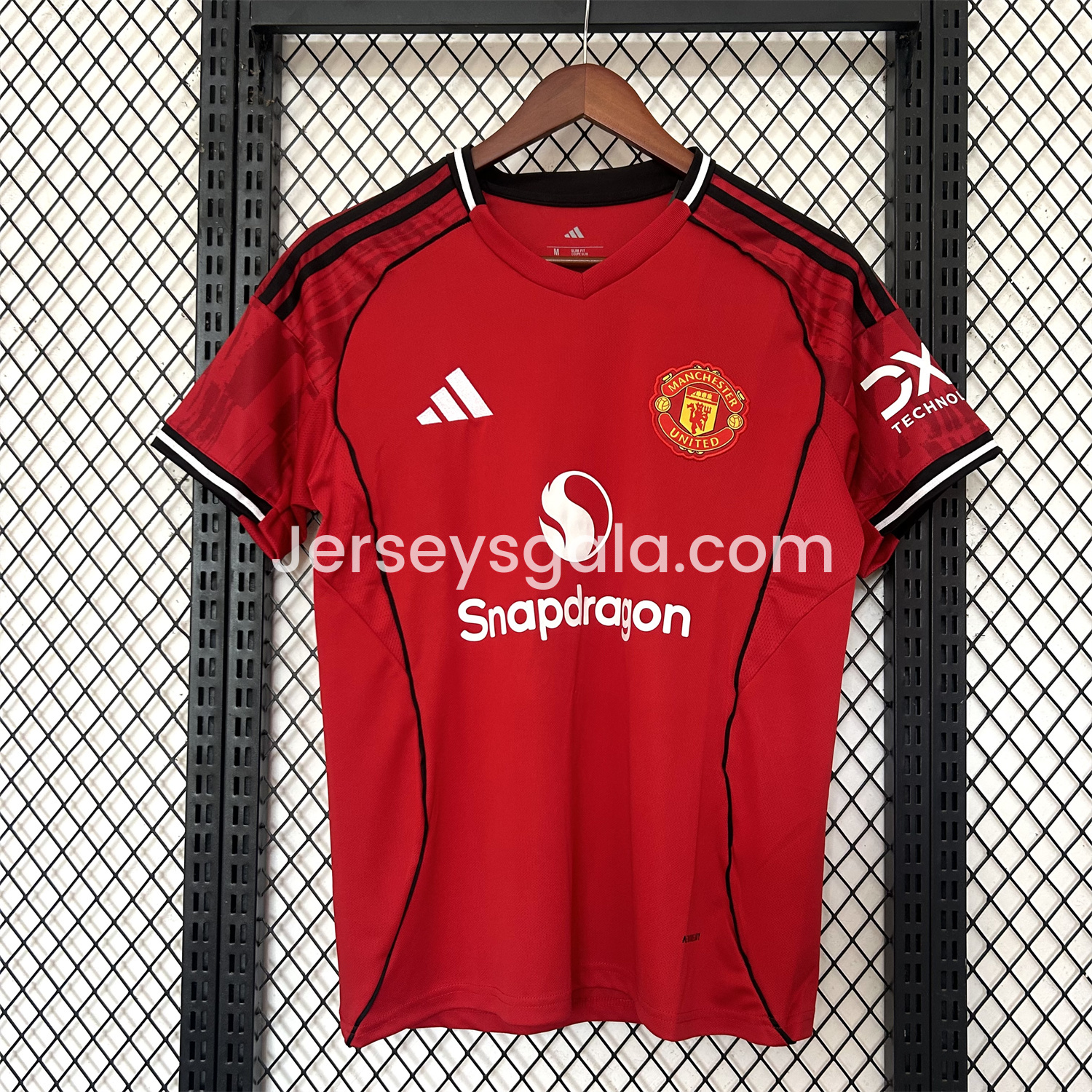 JerseysGala.com | Manchester United 25-26 Home (New Leaked Version) Jersey - Fans Version -Customize Name, Number and Patch | Worldwide Shipping