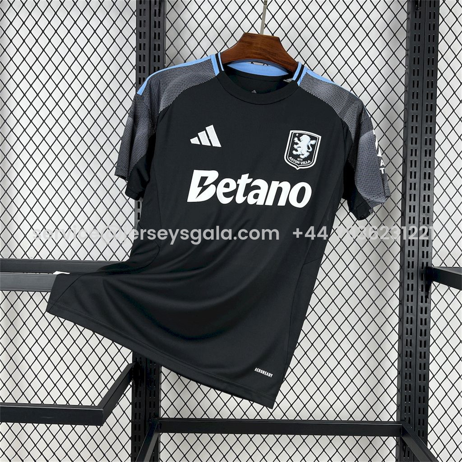 JerseysGala.com | Aston Villa 25-26 Away Jersey - Fans Version -Customize Name, Number and Patch | Worldwide Shipping