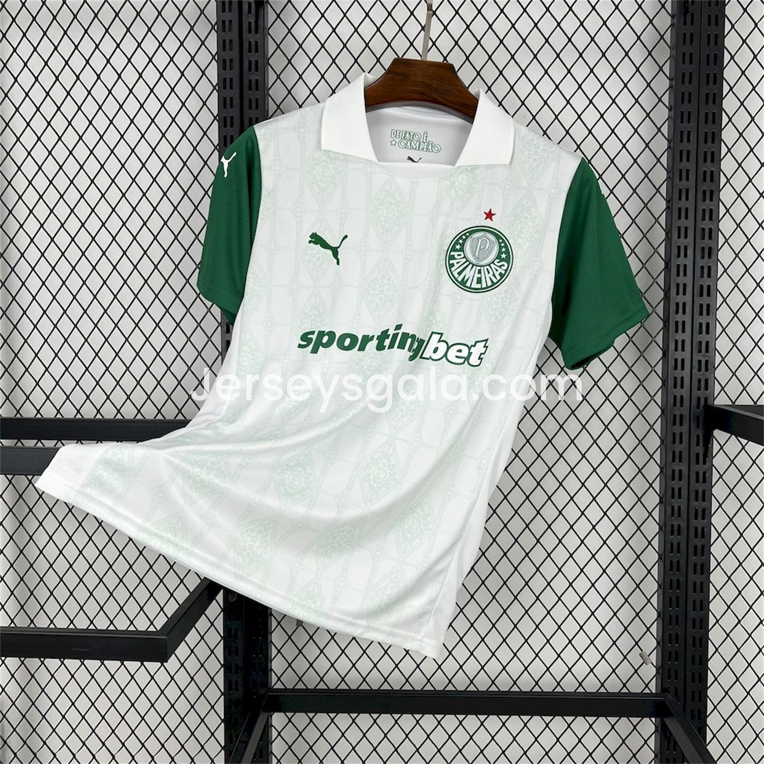 JerseysGala.com | Palmeiras 25-26 Away Jersey - Fans Version -Customize Name, Number and Patch | Worldwide Shipping