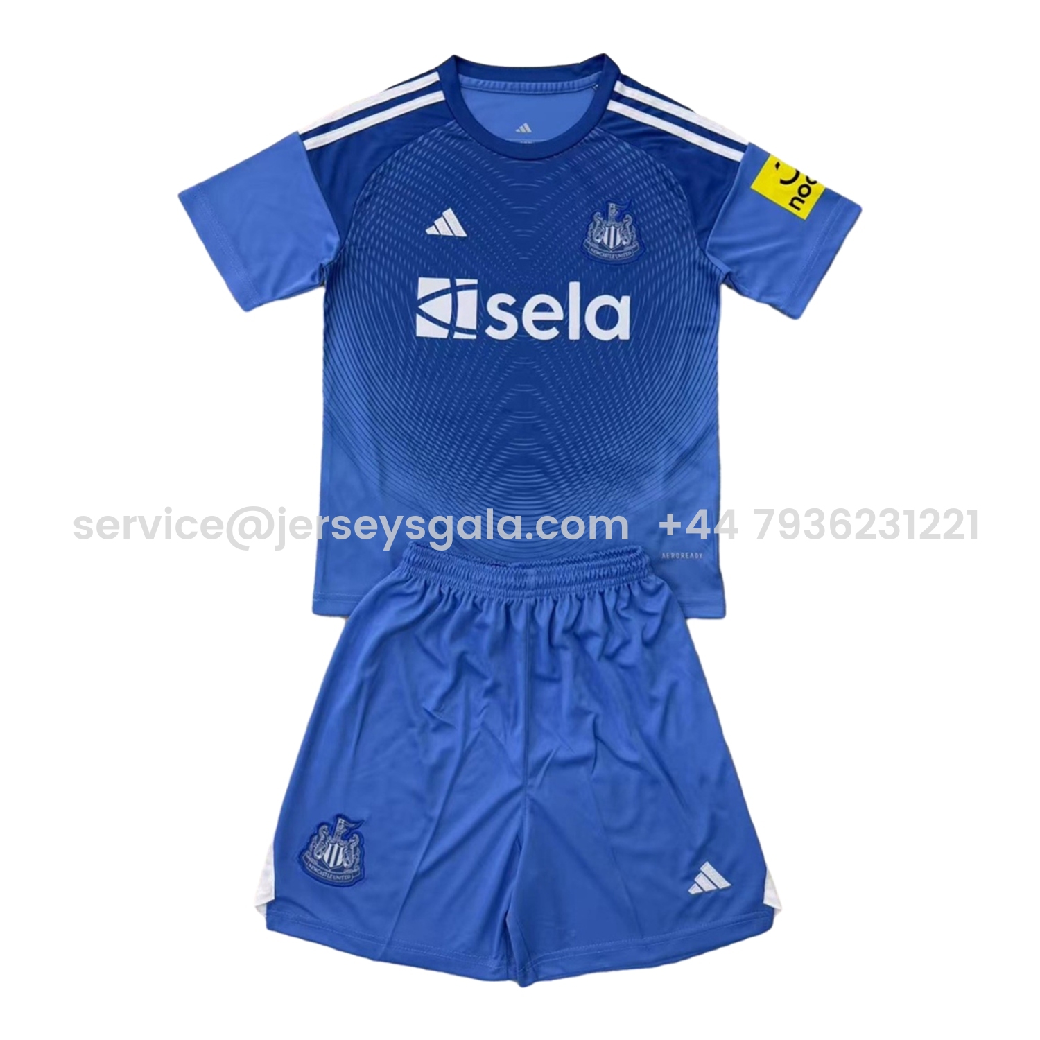 JerseysGala.com | Newcastle United 25-26 Blue Goalkeeper Men's Adult Jersey Set - Fans Version -Customize Name, Number and Patch | Worldwide Shipping