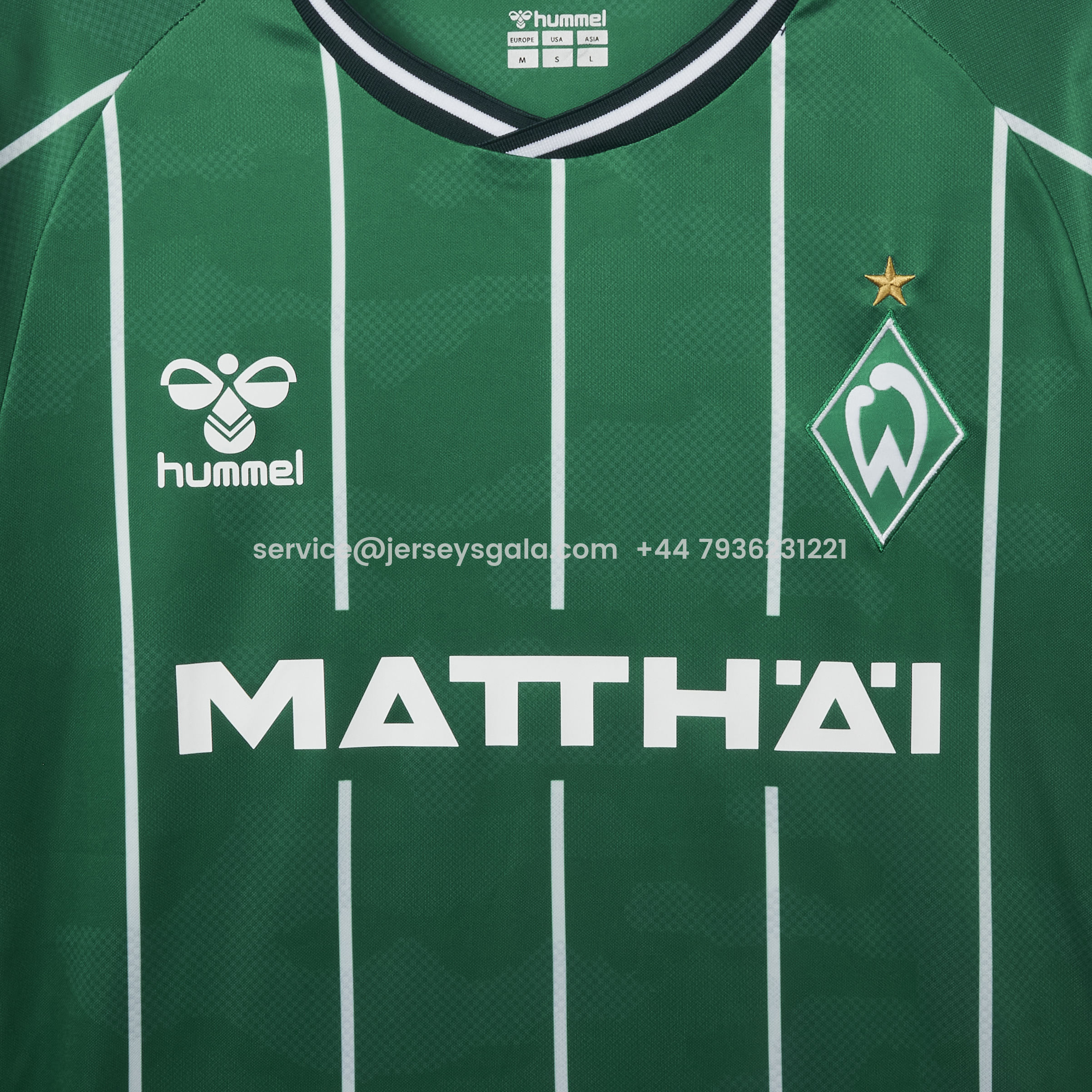 JerseysGala.com | Werder Bremen 25-26 Home Jersey - Fans Version -Customize Name, Number and Patch | Worldwide Shipping