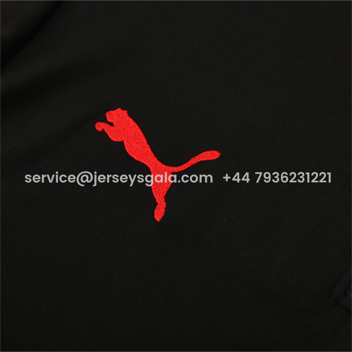 JerseysGala.com | Portugal 25-26 Kids Long Sleeve Training Set - Black Top & Black Pants -Customize Name, Number and Patch | Worldwide Shipping