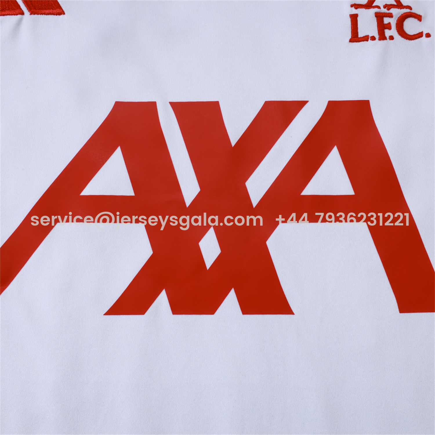 JerseysGala.com | Liver.pool 25-26 Vest Training Set - White Vest & Black Shorts -Customize Name, Number and Patch | Worldwide Shipping