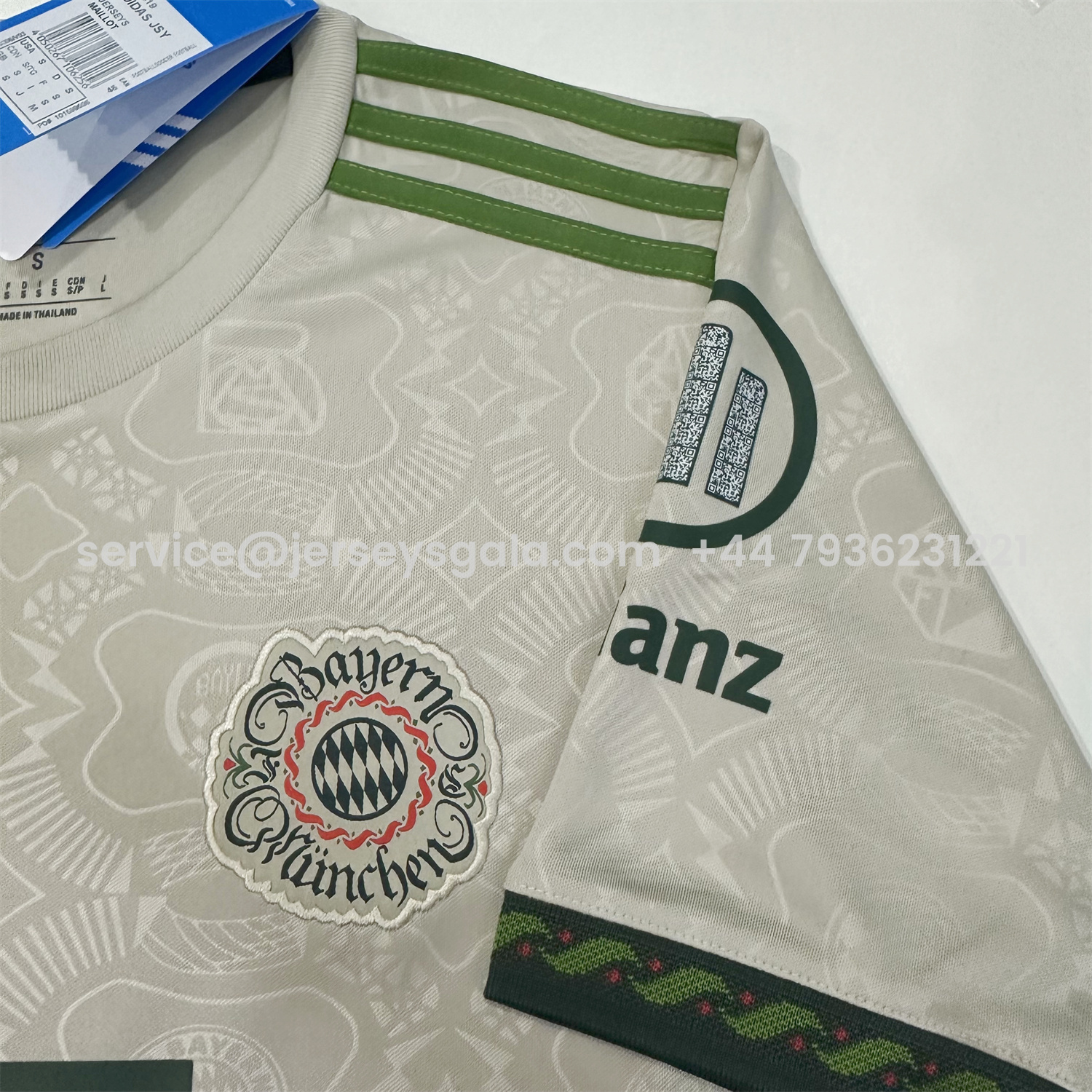 JerseysGala.com | Bayern Munich 25-26 Oktoberfest Jersey - Fans Version -Customize Name, Number and Patch | Worldwide Shipping