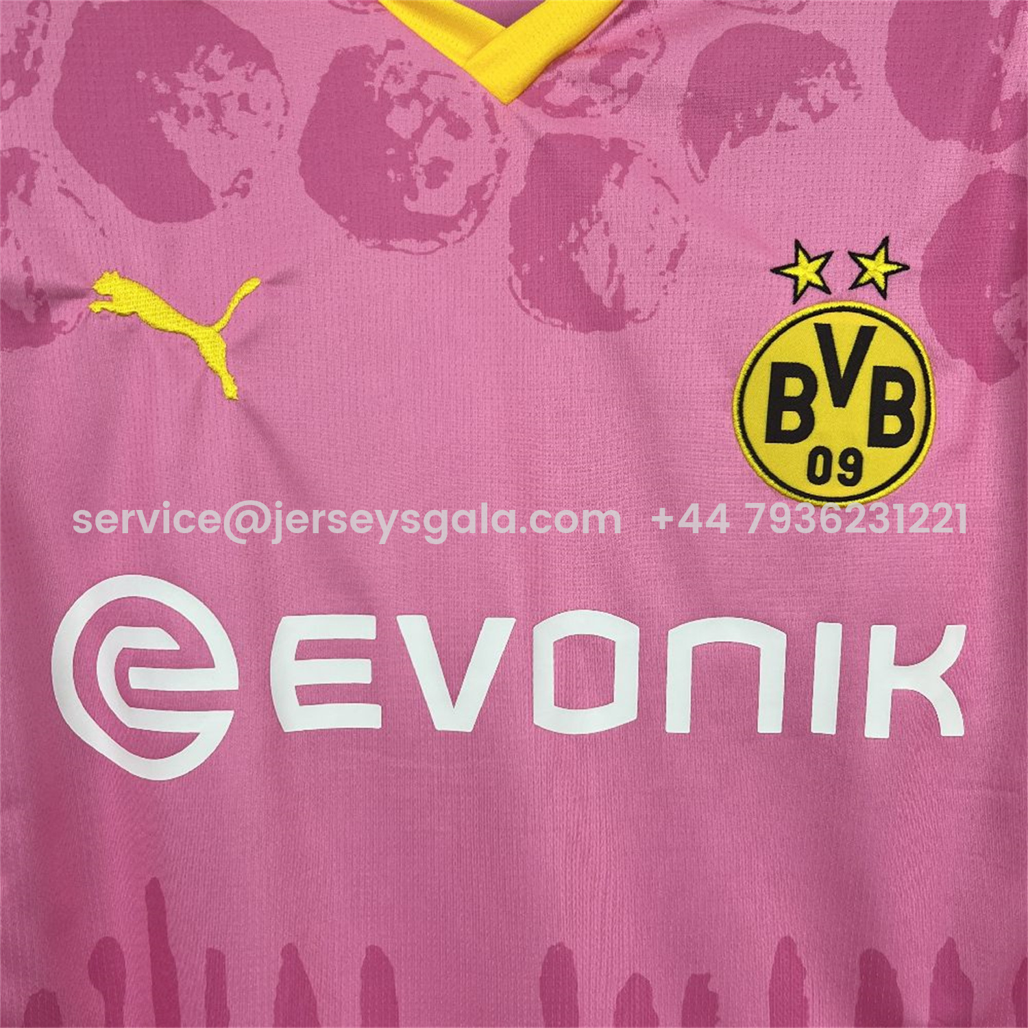 JerseysGala.com | Dortmund 25-26 Club World Cup Pink Goalkeeper Jersey - Fans Version -Customize Name, Number and Patch | Worldwide Shipping