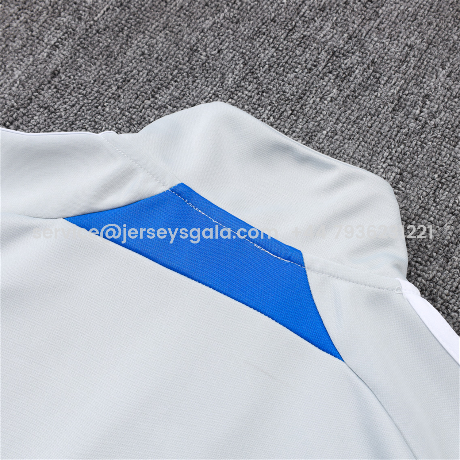 JerseysGala.com | Bayern Munich 25-26 Jacket Training Tracksuit - Grey Throwback Jackets & Pants -Customize Name, Number and Patch | Worldwide Shipping