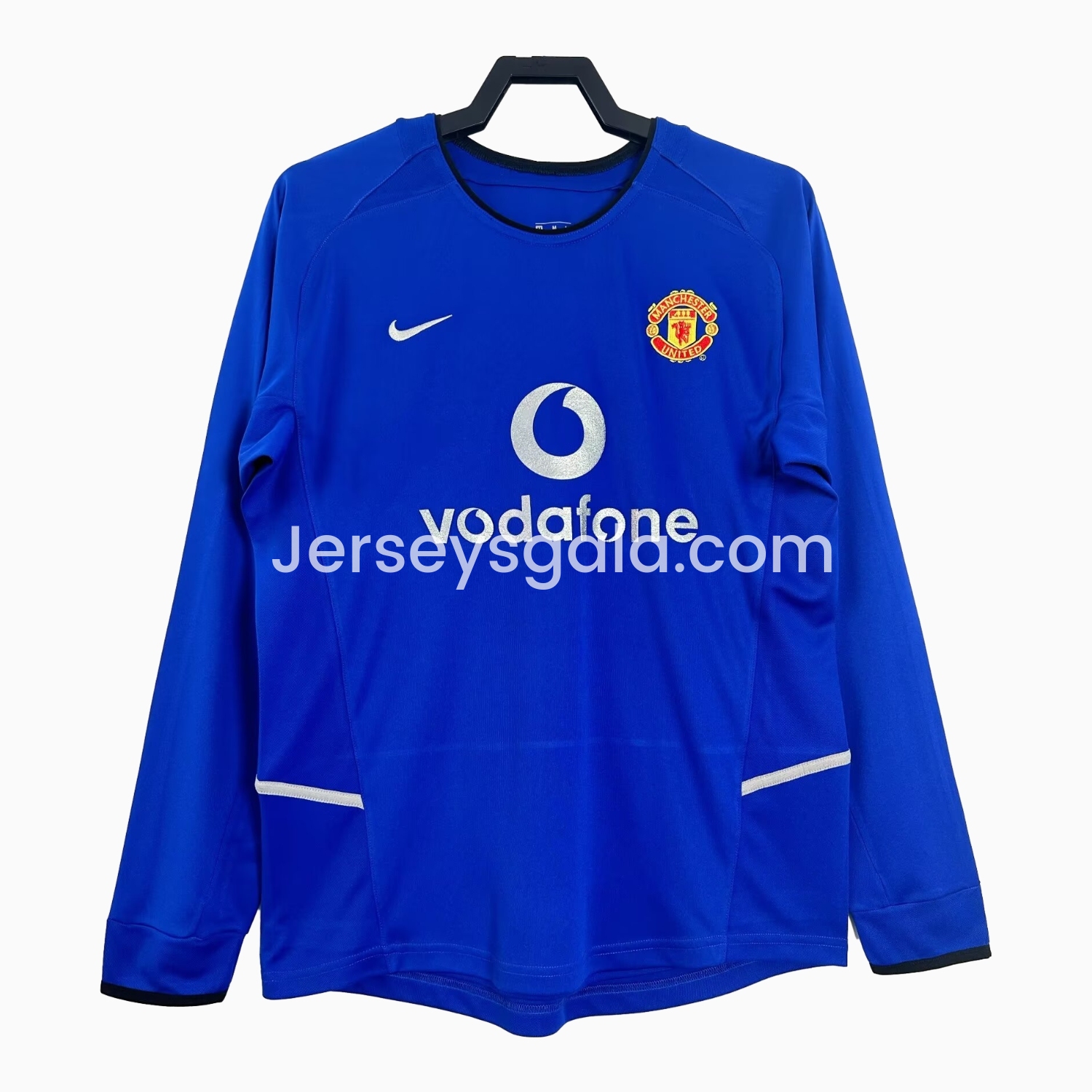 JerseysGala.com | Retro Manchester United 02-03 Third Long Sleeves Jersey -Customize Name, Number and Patch | Worldwide Shipping
