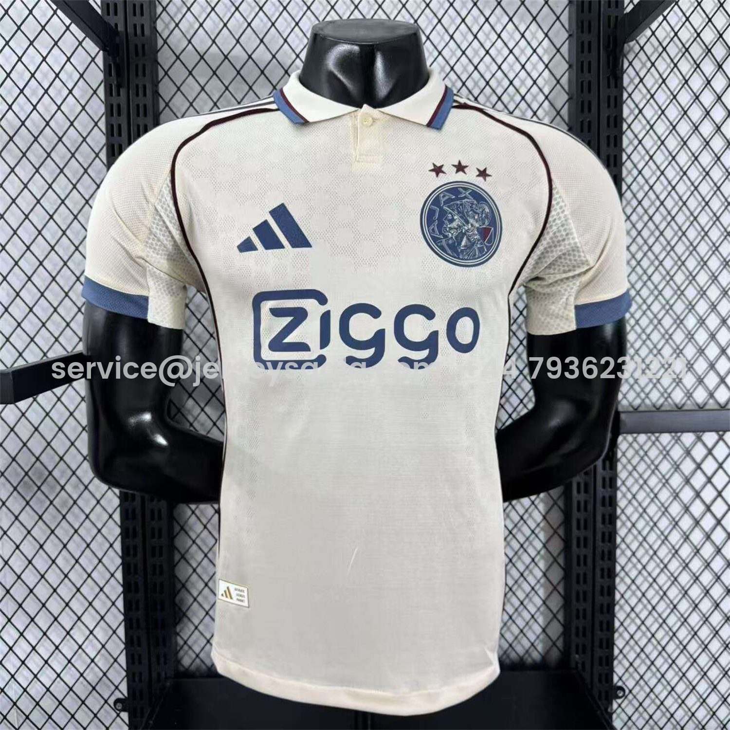 JerseysGala.com | Ajax 25-26 Third Jersey - Player Version -Customize Name, Number and Patch | Worldwide Shipping