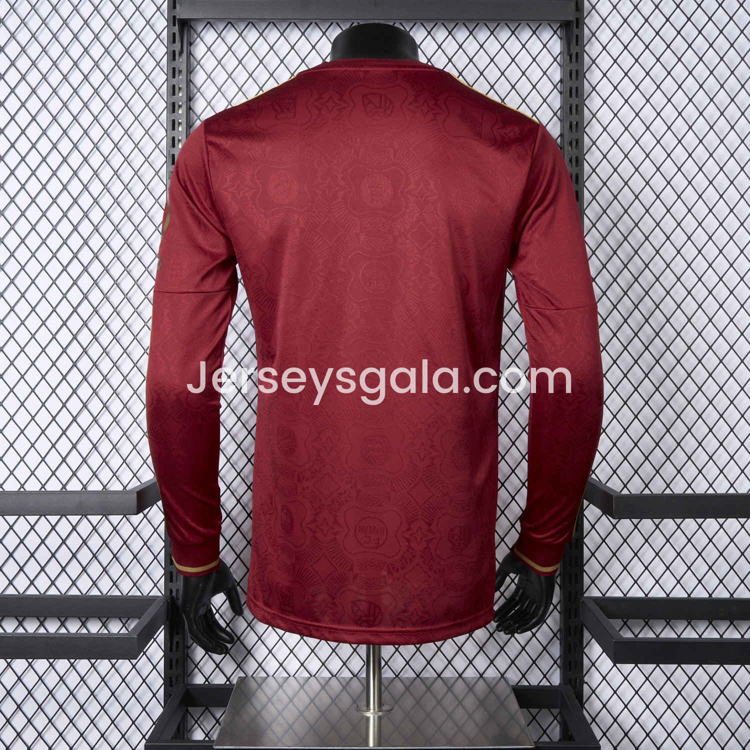 JerseysGala.com | Bayern Munich 2025 125th Anniversary Long Sleeves Jersey - Player Version -Customize Name, Number and Patch | Worldwide Shipping