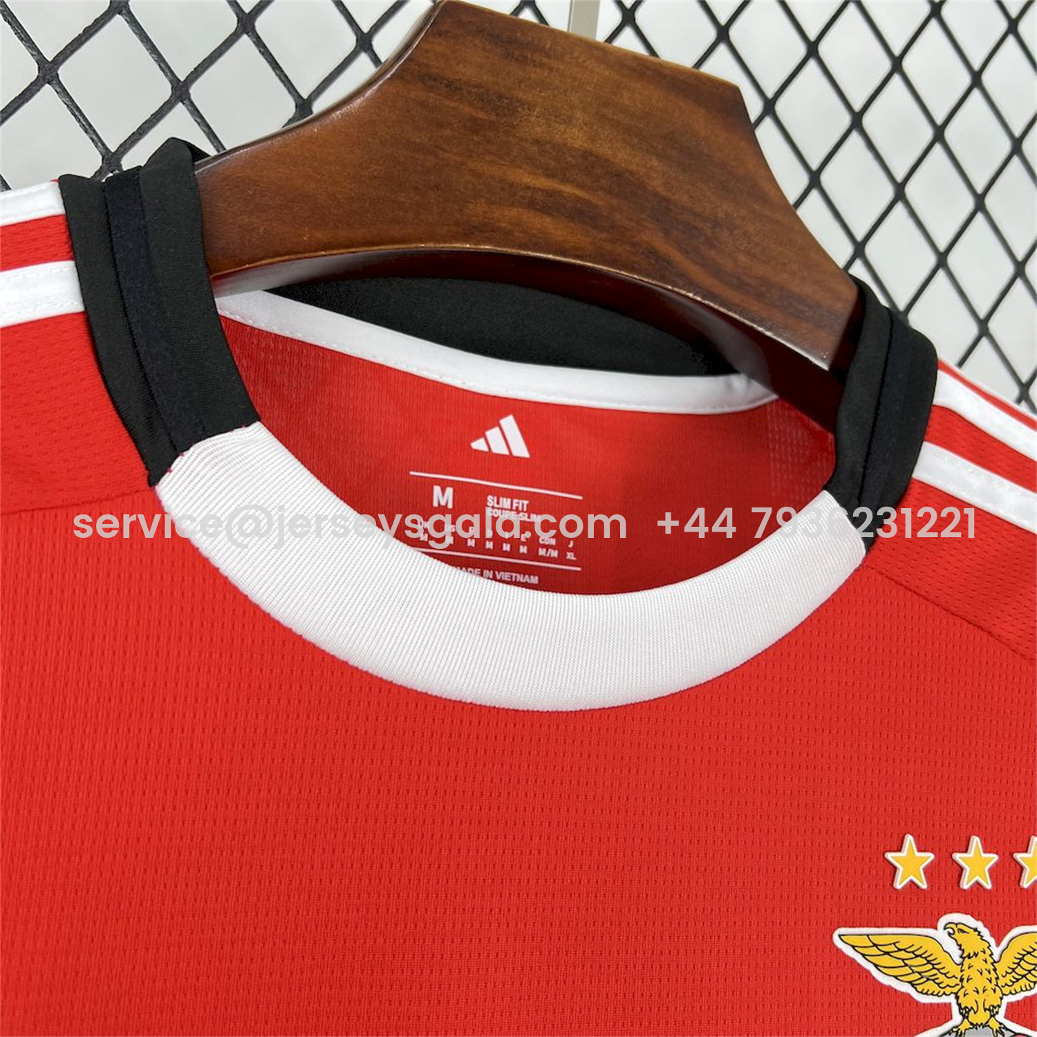 JerseysGala.com | Benfica 25-26 Home Jersey - Fans Version -Customize Name, Number and Patch | Worldwide Shipping