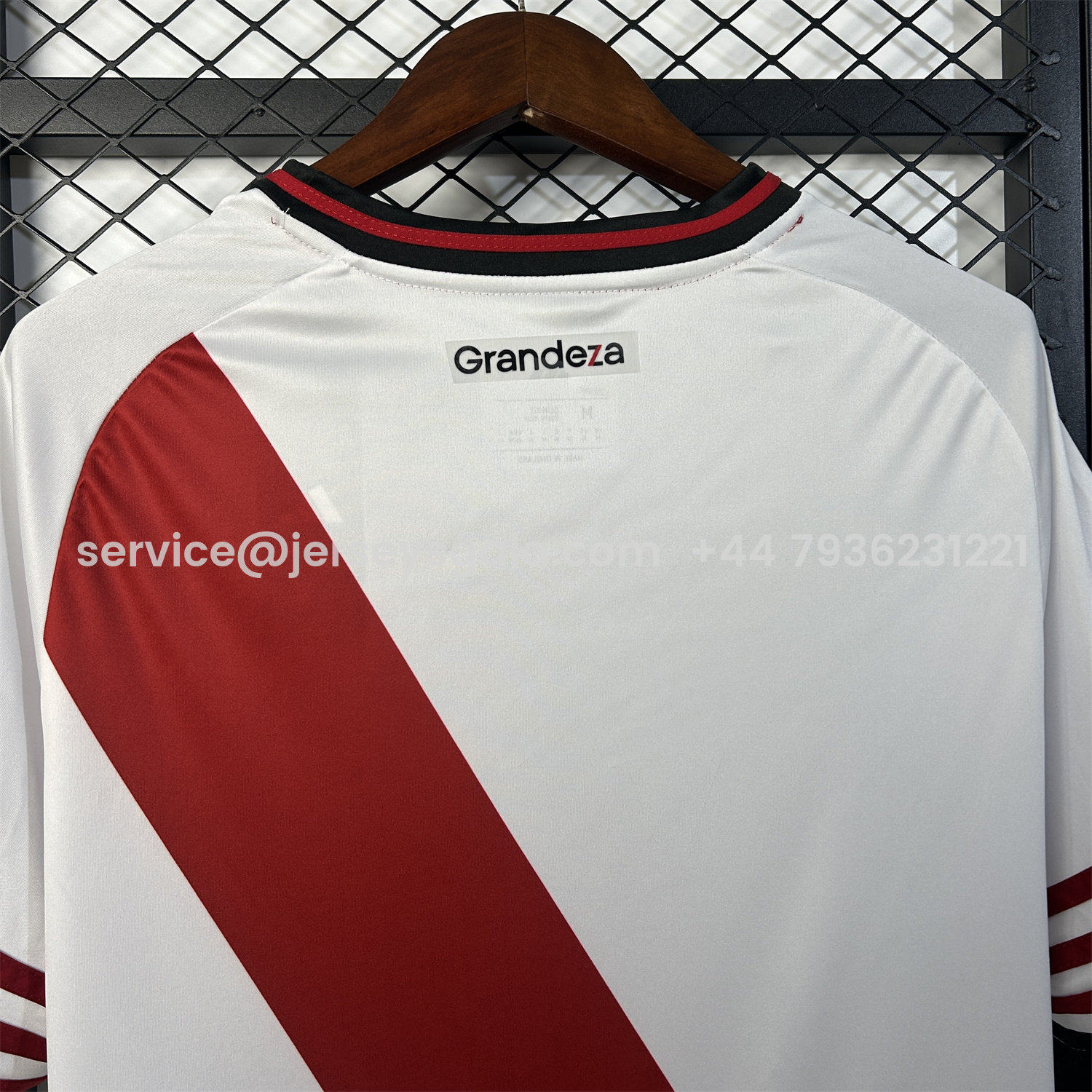 JerseysGala.com | River Plate 25-26 Home Unsponsored Jersey - Fans Version -Customize Name, Number and Patch | Worldwide Shipping