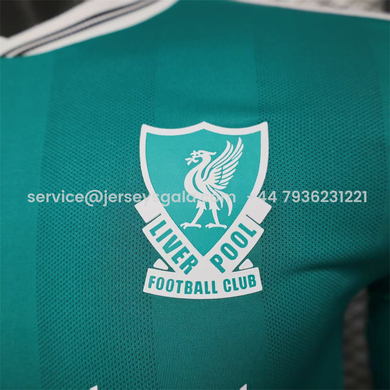 JerseysGala.com | Liver.pool 25-26 Third Green Long Sleeves Jersey - Player Version -Customize Name, Number and Patch | Worldwide Shipping