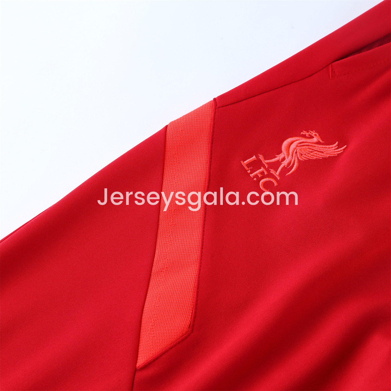 JerseysGala.com | Liver.pool 24-25 Long Sleeve Training Set - Red Top and Pants -Customize Name, Number and Patch | Worldwide Shipping