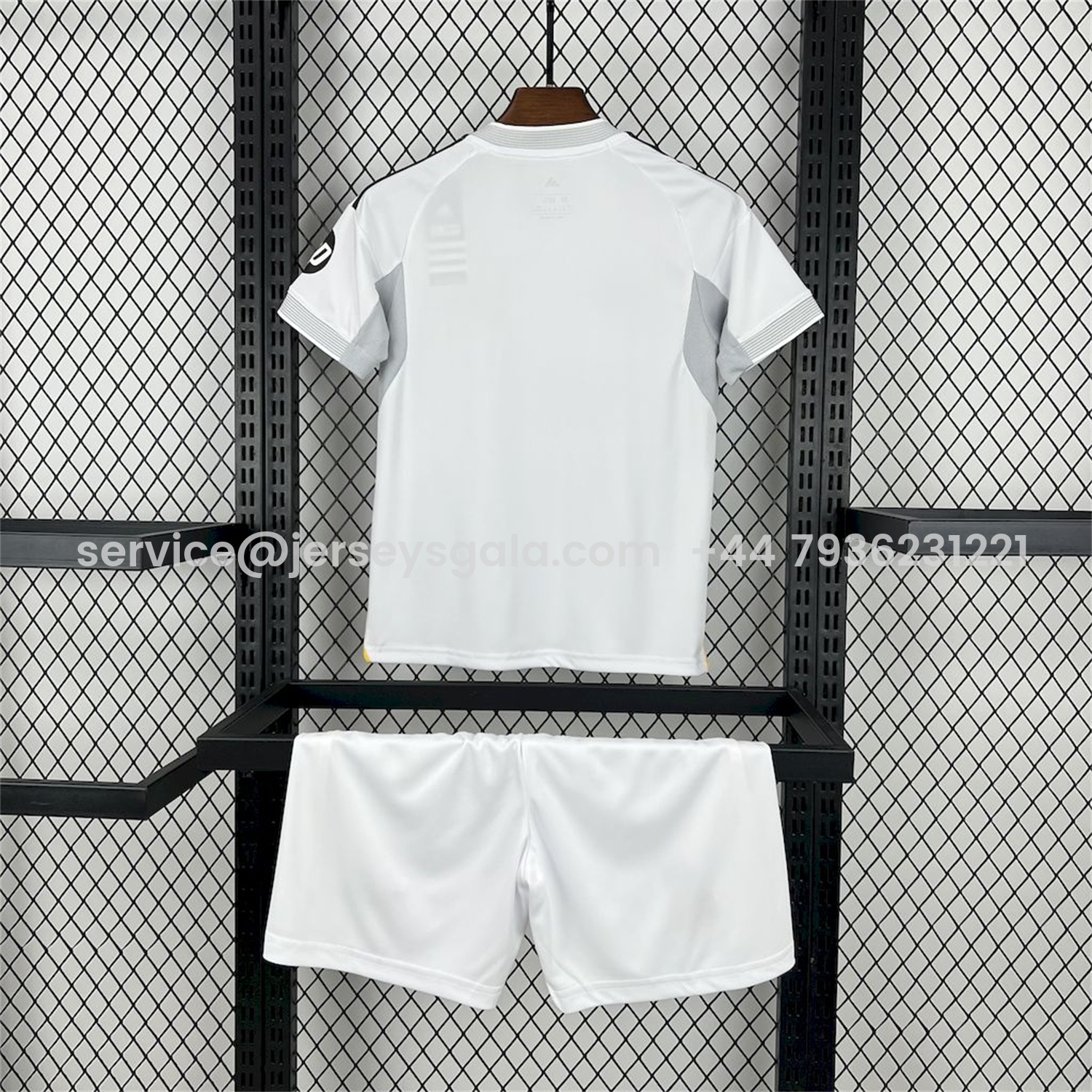 JerseysGala.com | Real Madrid 25-26 Home White Kids Kit - Fans Version -Customize Name, Number and Patch | Worldwide Shipping