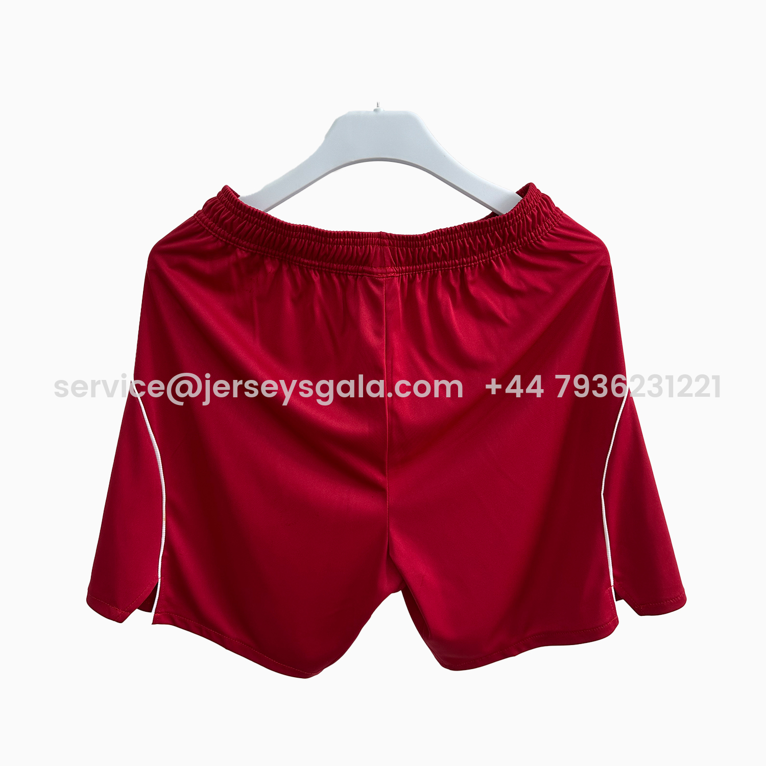 JerseysGala.com | Liver.pool 25-26 Home Red Shorts - Fans Version -Customize Name, Number and Patch | Worldwide Shipping