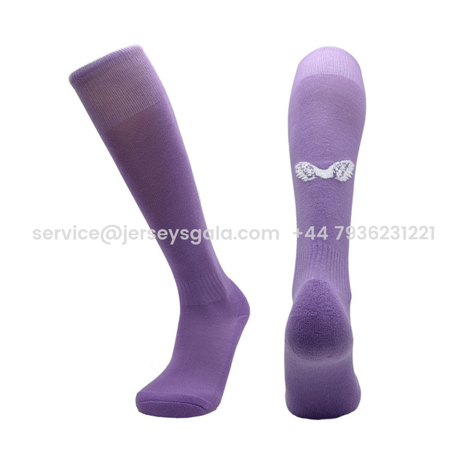 JerseysGala.com | Feyenoord 25-26 Goalkeeper Socks - Purple -Customize Name, Number and Patch | Worldwide Shipping