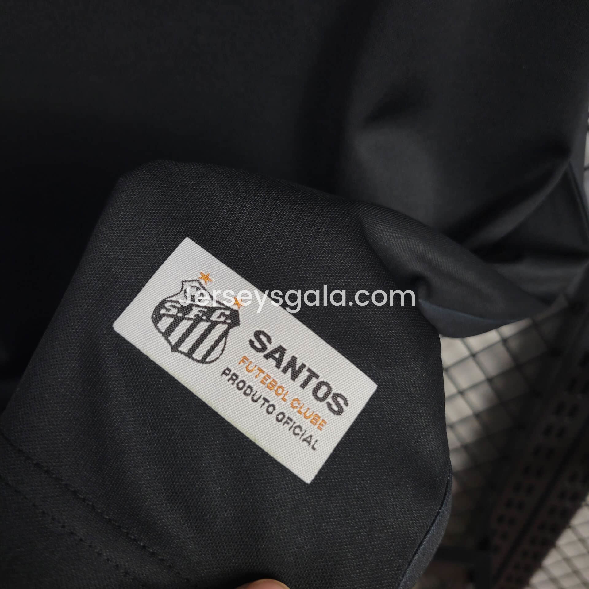 JerseysGala.com | Santos 25-26 Black Special Edition T-shirts -Customize Name, Number and Patch | Worldwide Shipping