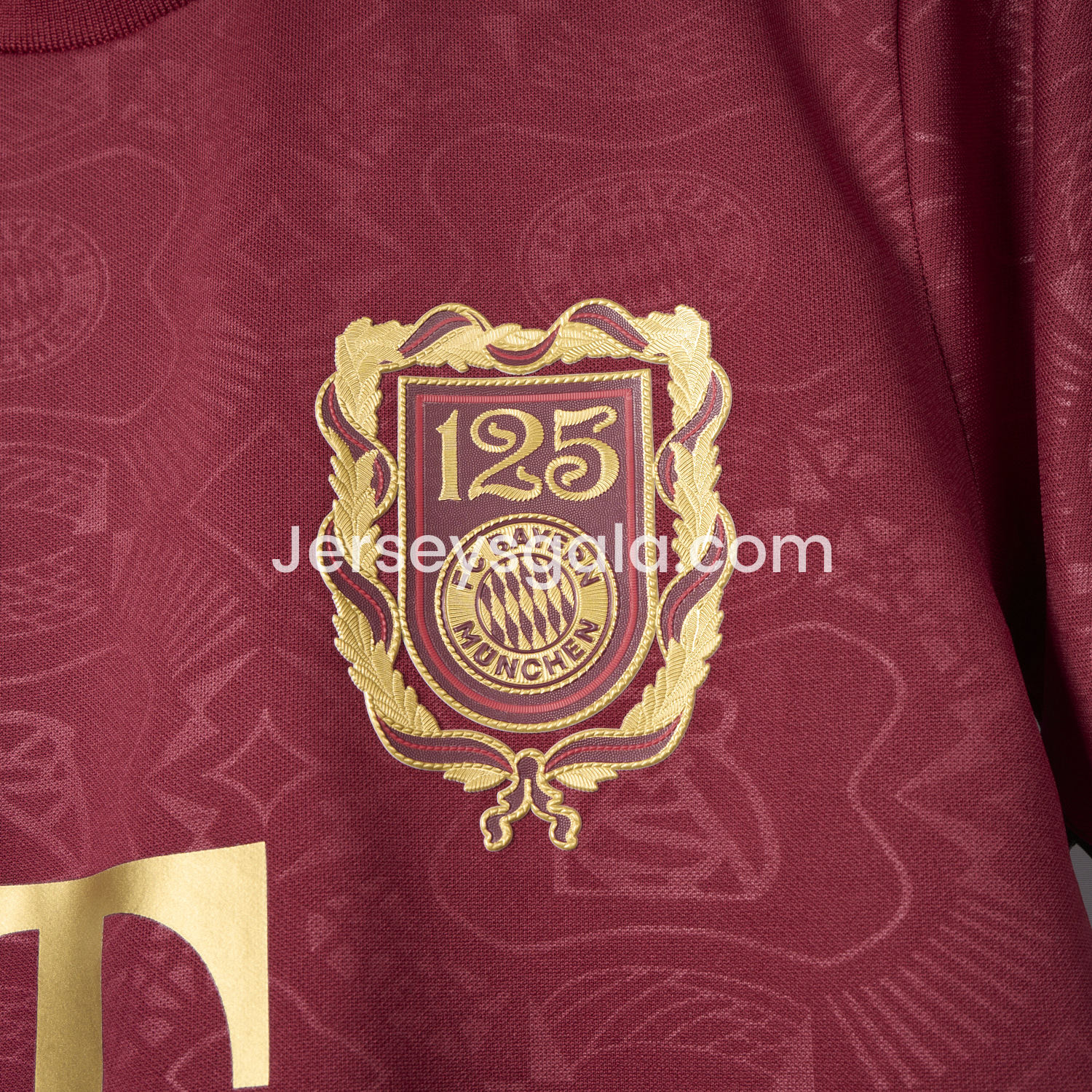 JerseysGala.com | Bayern Munich 2025 125th Anniversary Kids Kit -Customize Name, Number and Patch | Worldwide Shipping
