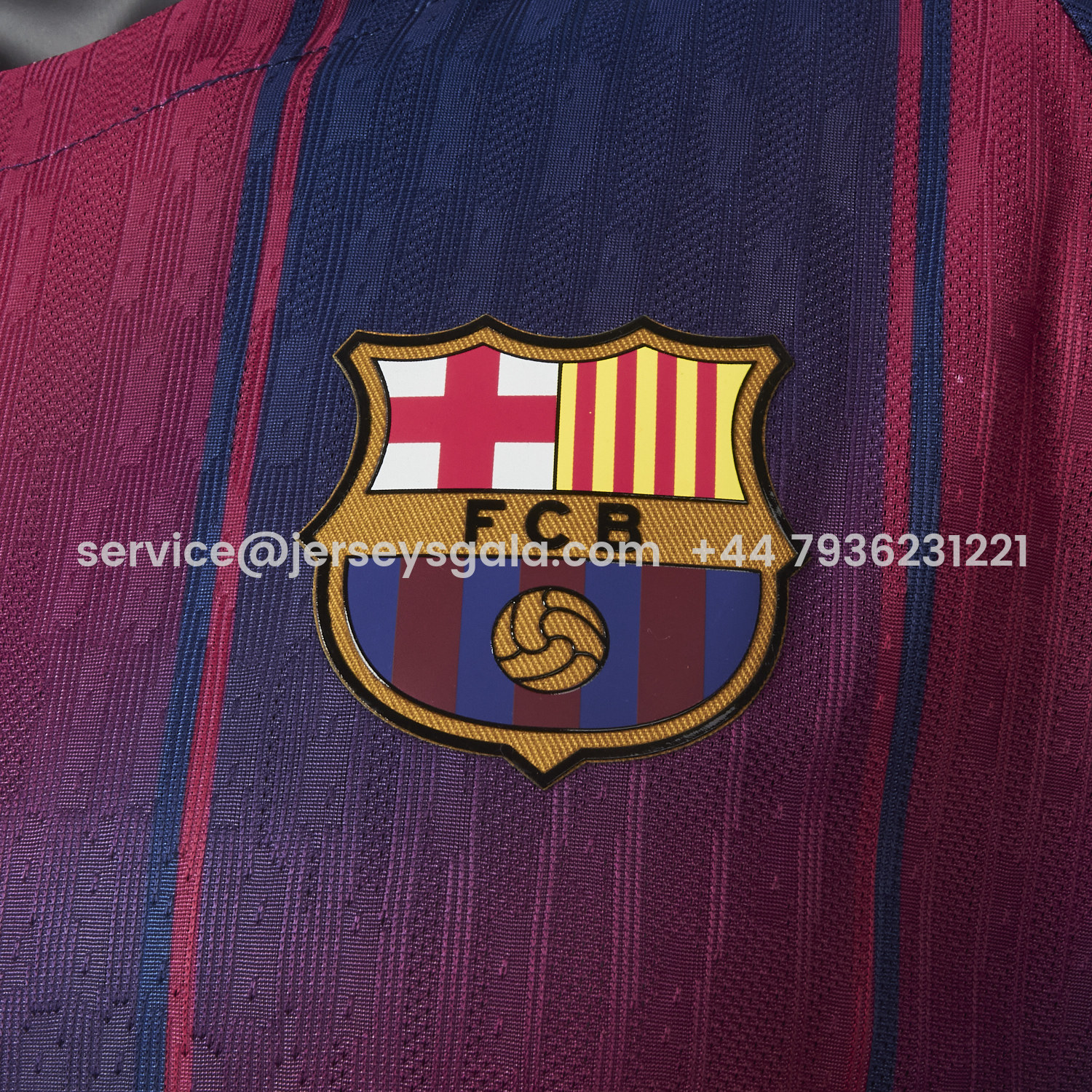 JerseysGala.com | Barcelona 25-26 Ed Sheeran Home Special Jersey - Player Version -Customize Name, Number and Patch | Worldwide Shipping