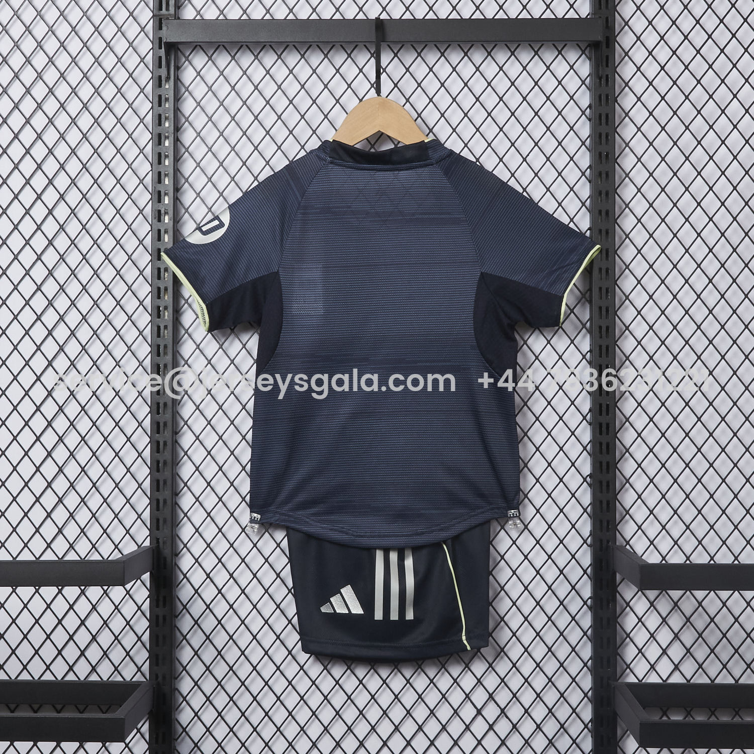 JerseysGala.com | Real Madrid 25-26 Away Kids Kit - Player Version -Customize Name, Number and Patch | Worldwide Shipping