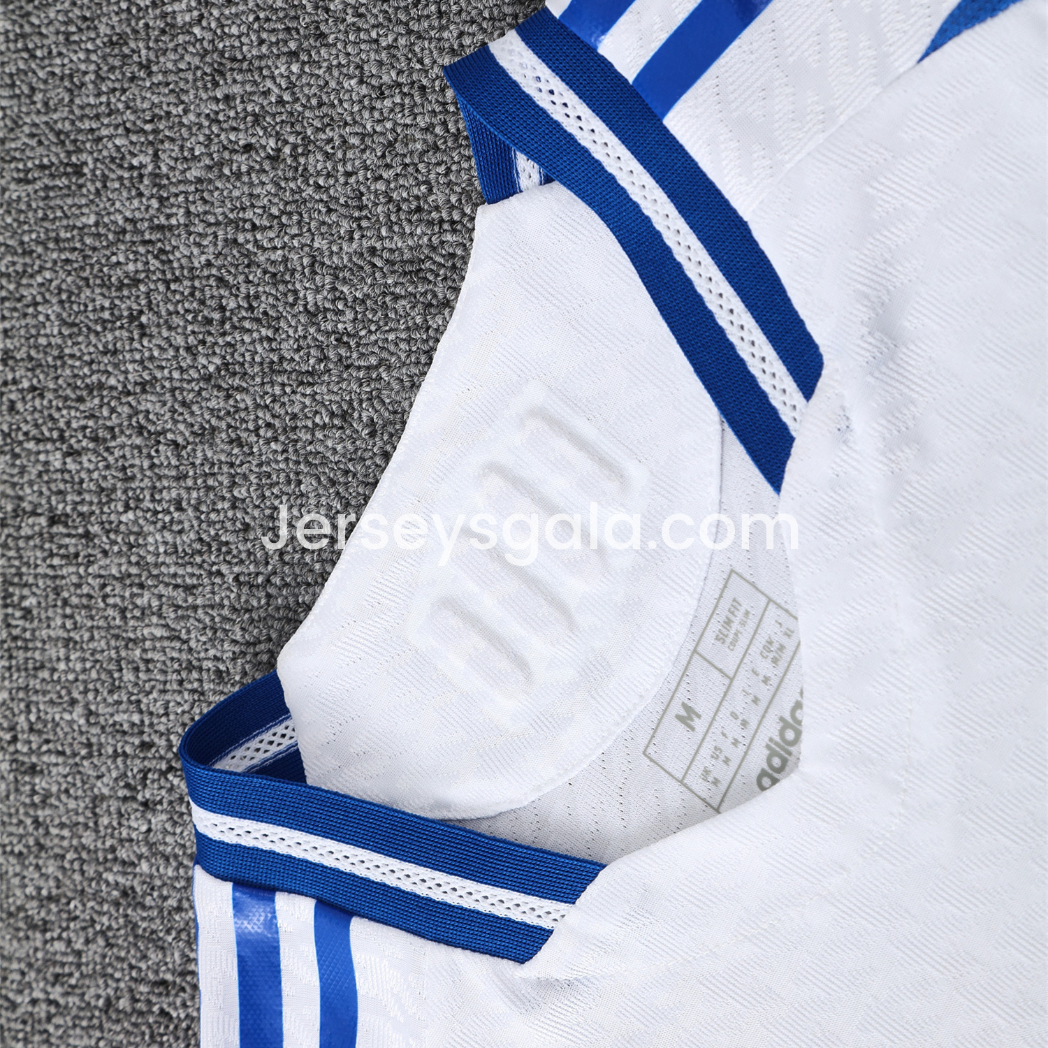 JerseysGala.com | Real Madrid 25-26 Blue Edge Special Edition Jersey - Player Version -Customize Name, Number and Patch | Worldwide Shipping