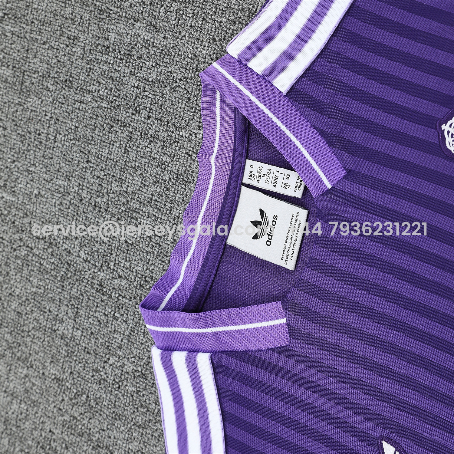 JerseysGala.com | Real Madrid 25-26 Vest Training Set - Pure Purple Vest & Purple Shorts -Customize Name, Number and Patch | Worldwide Shipping