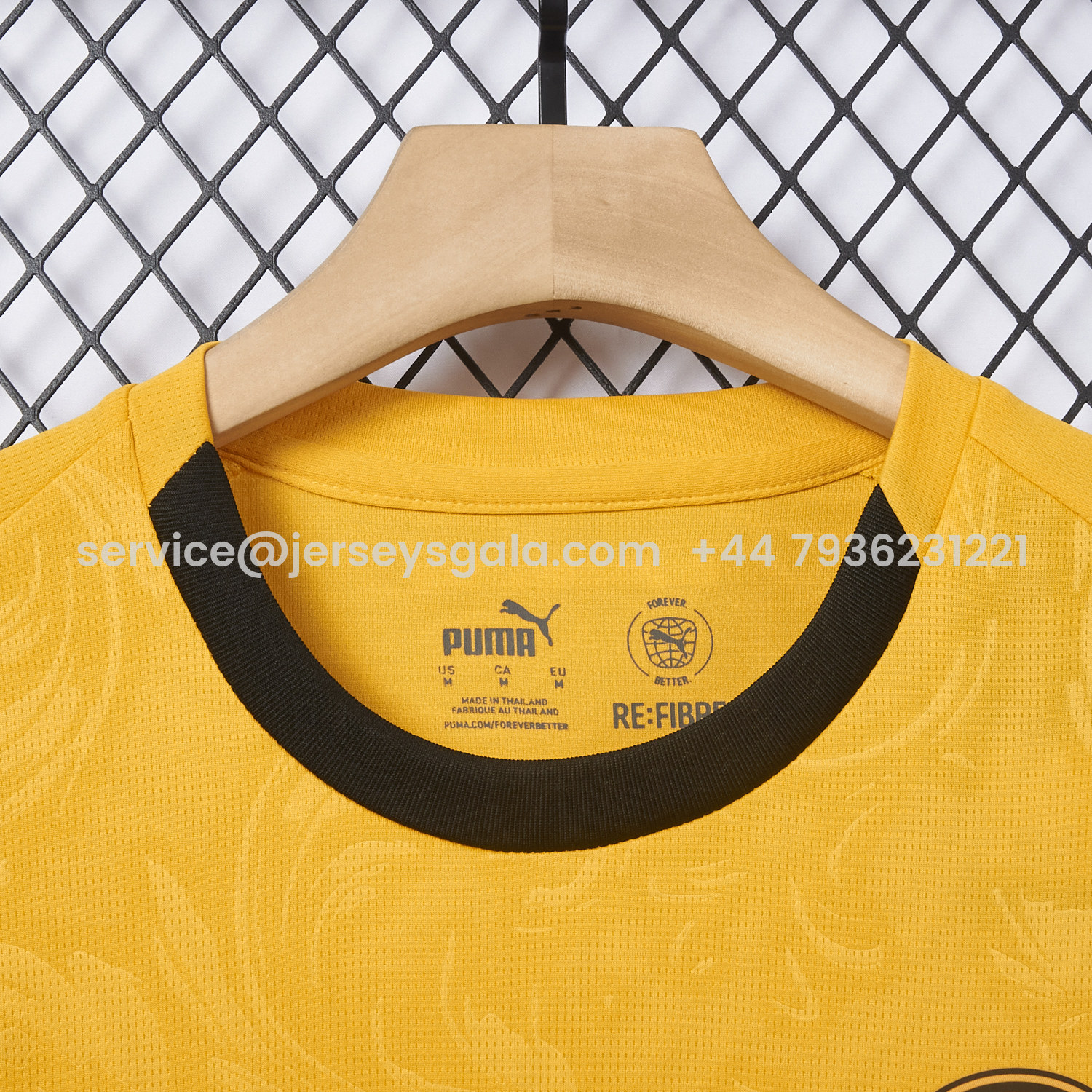 JerseysGala.com | Dortmund 25-26 Yellow Cup Jersey With Sponsors - Fans Version -Customize Name, Number and Patch | Worldwide Shipping