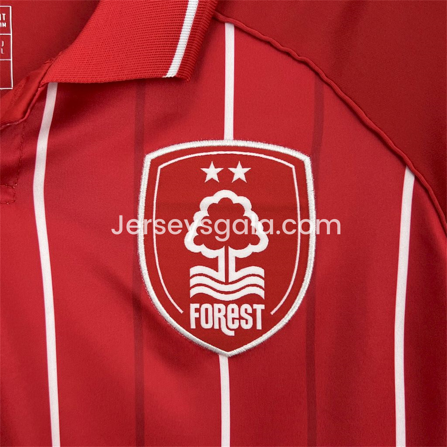 JerseysGala.com | Nottingham Forest 25-26 Home Jersey - Fans Version -Customize Name, Number and Patch | Worldwide Shipping