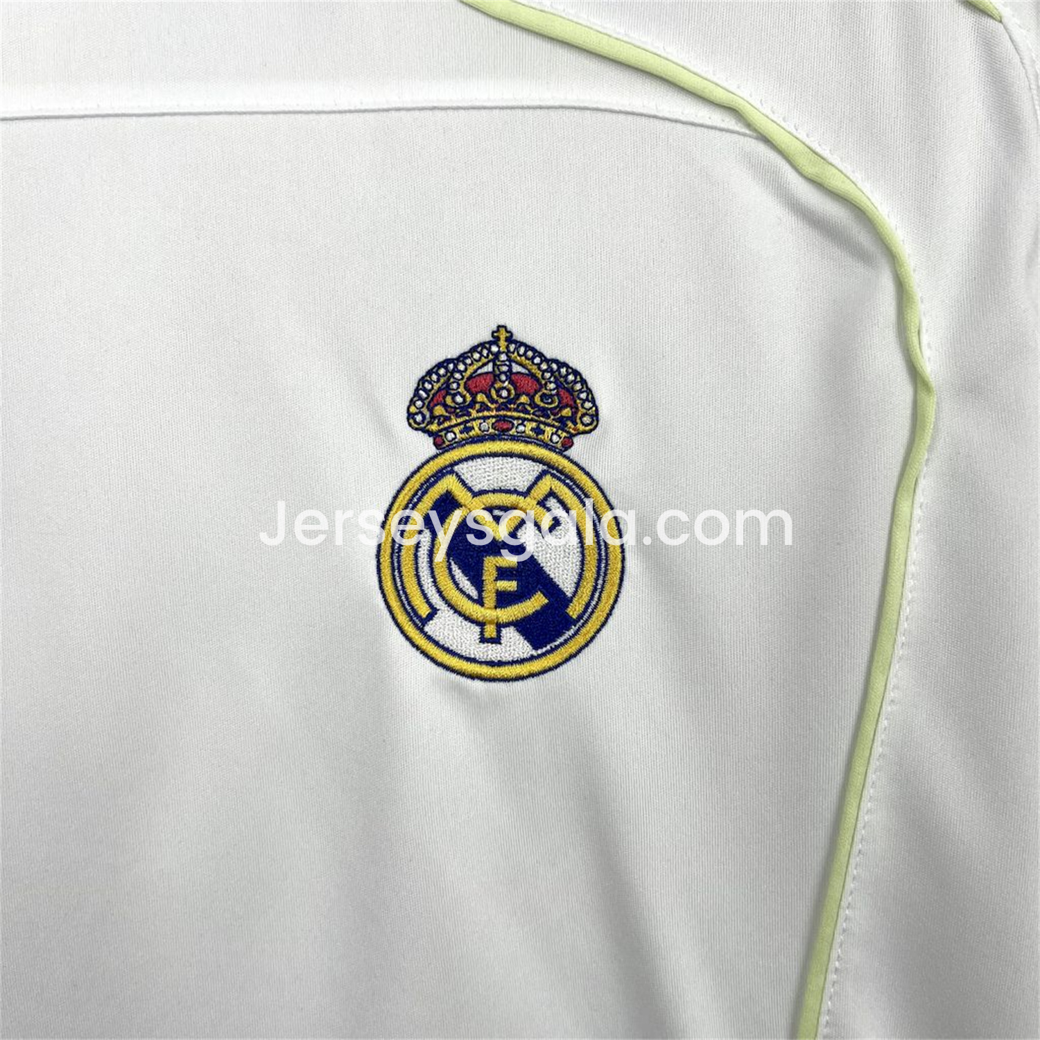 JerseysGala.com | Real Madrid 25-26 Urban Purist Throwback White Jersey - Fans Version -Customize Name, Number and Patch | Worldwide Shipping