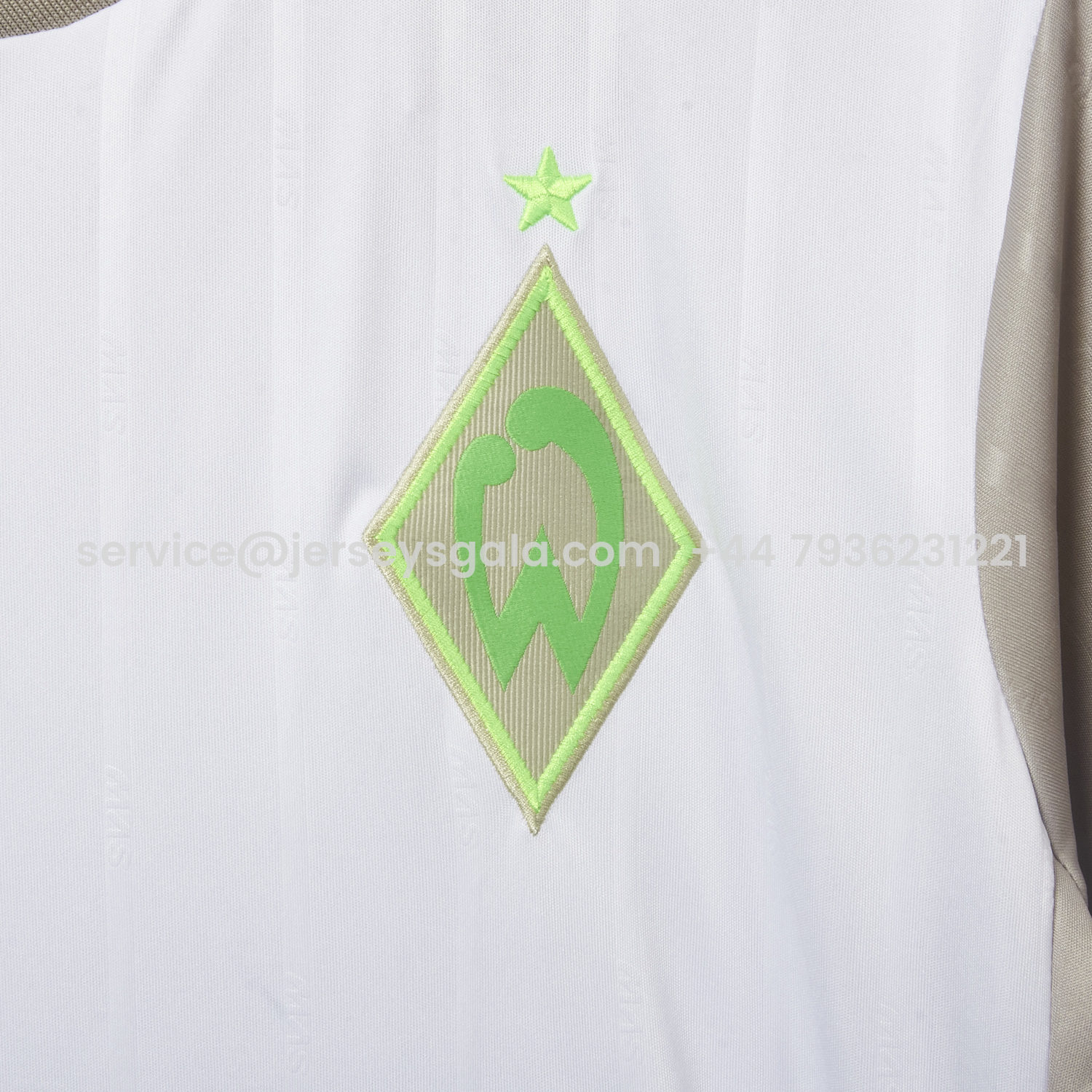 JerseysGala.com | Werder Bremen 25-26 Away Jersey - Fans Version -Customize Name, Number and Patch | Worldwide Shipping