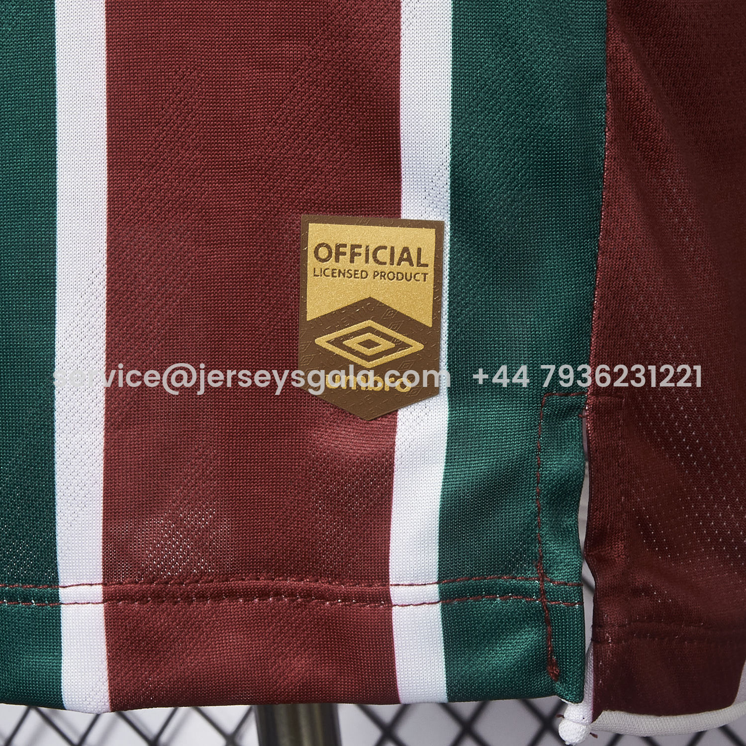 JerseysGala.com | Fluminense 25-26 Home Jersey With Chest Sponsor - Player Version -Customize Name, Number and Patch | Worldwide Shipping