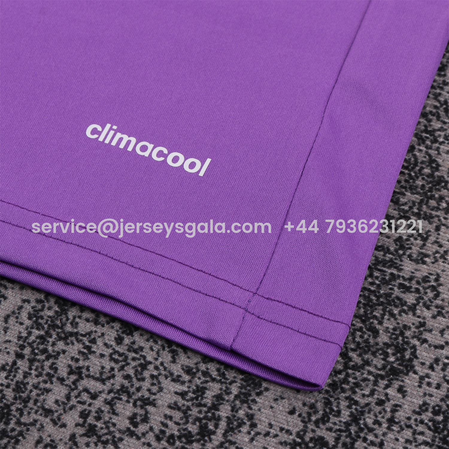 JerseysGala.com | Retro Real Madrid 16-17 Away Purple Long Sleeves Kids Kit -Customize Name, Number and Patch | Worldwide Shipping