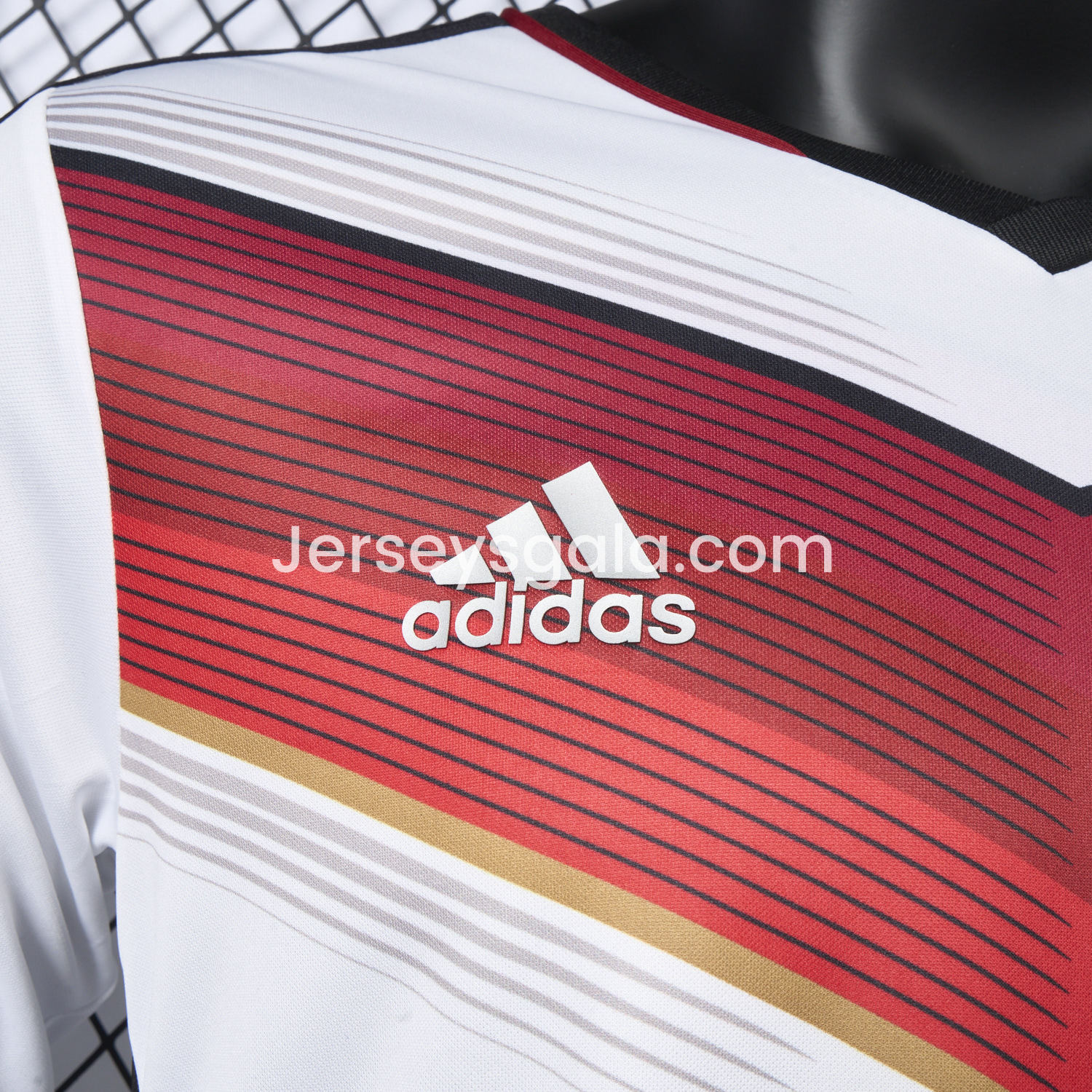 JerseysGala.com | Retro Germany 2014 Home Long Sleeves Jersey - Player Version -Customize Name, Number and Patch | Worldwide Shipping