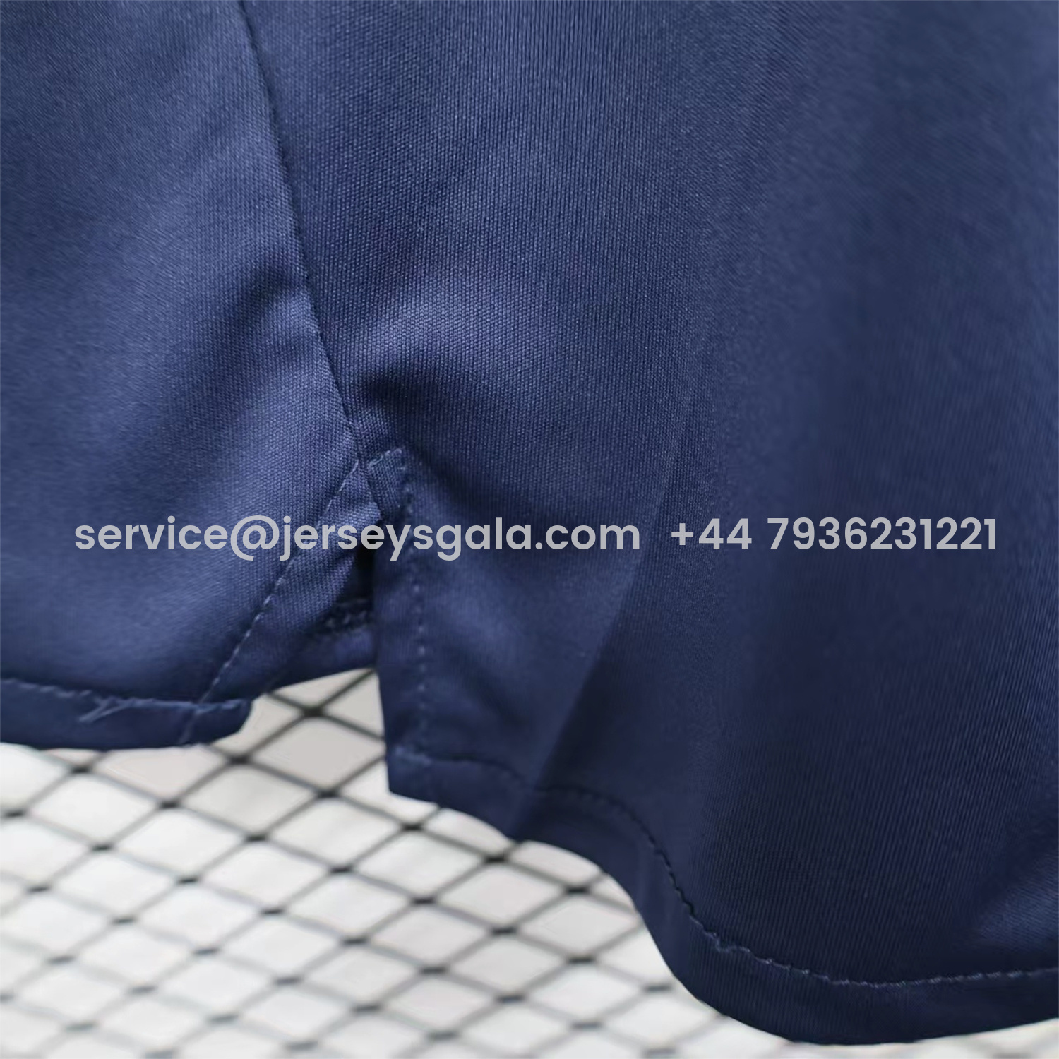 JerseysGala.com | Arsenal 25-26 Away Blue Shorts - Player Version -Customize Name, Number and Patch | Worldwide Shipping