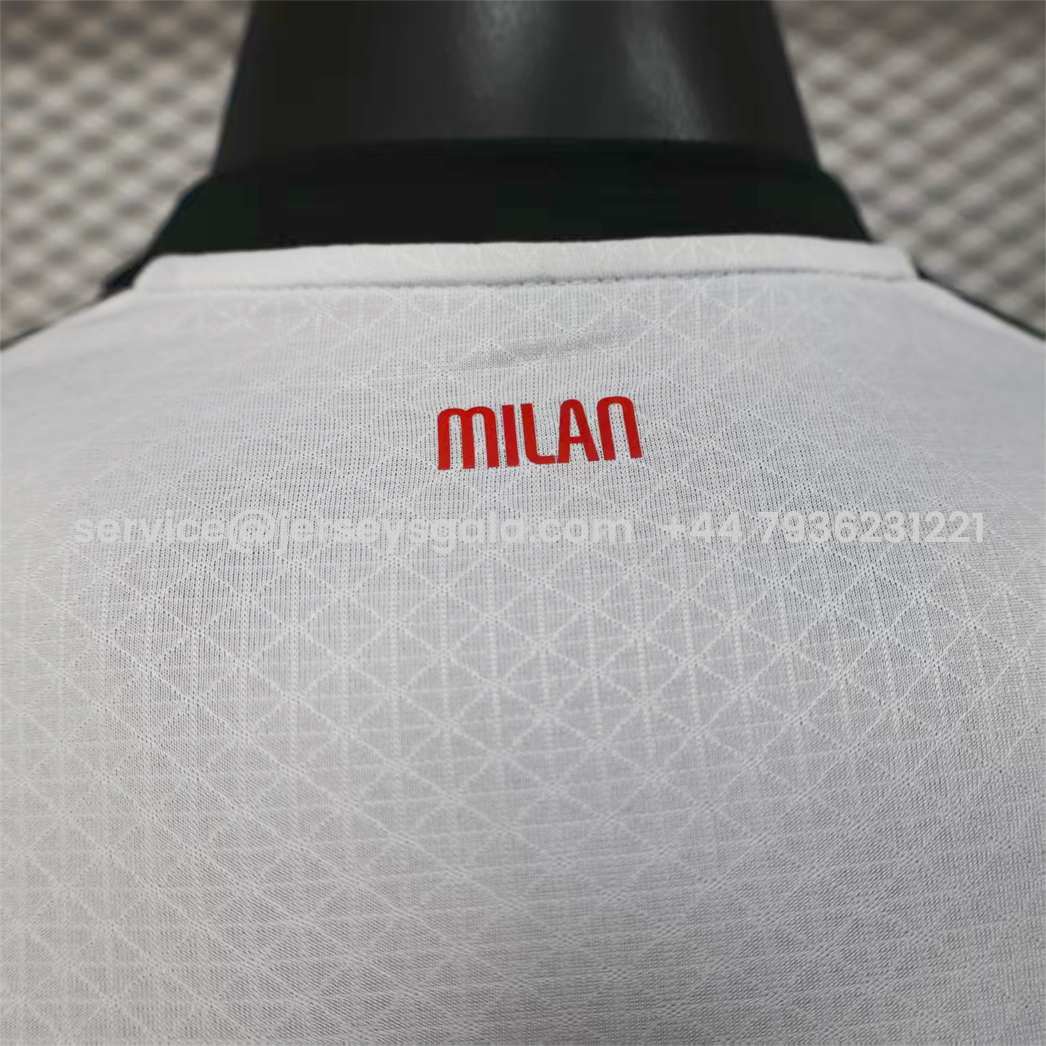 JerseysGala.com | AC Milan 25-26 Away White Jersey - Player Version -Customize Name, Number and Patch | Worldwide Shipping