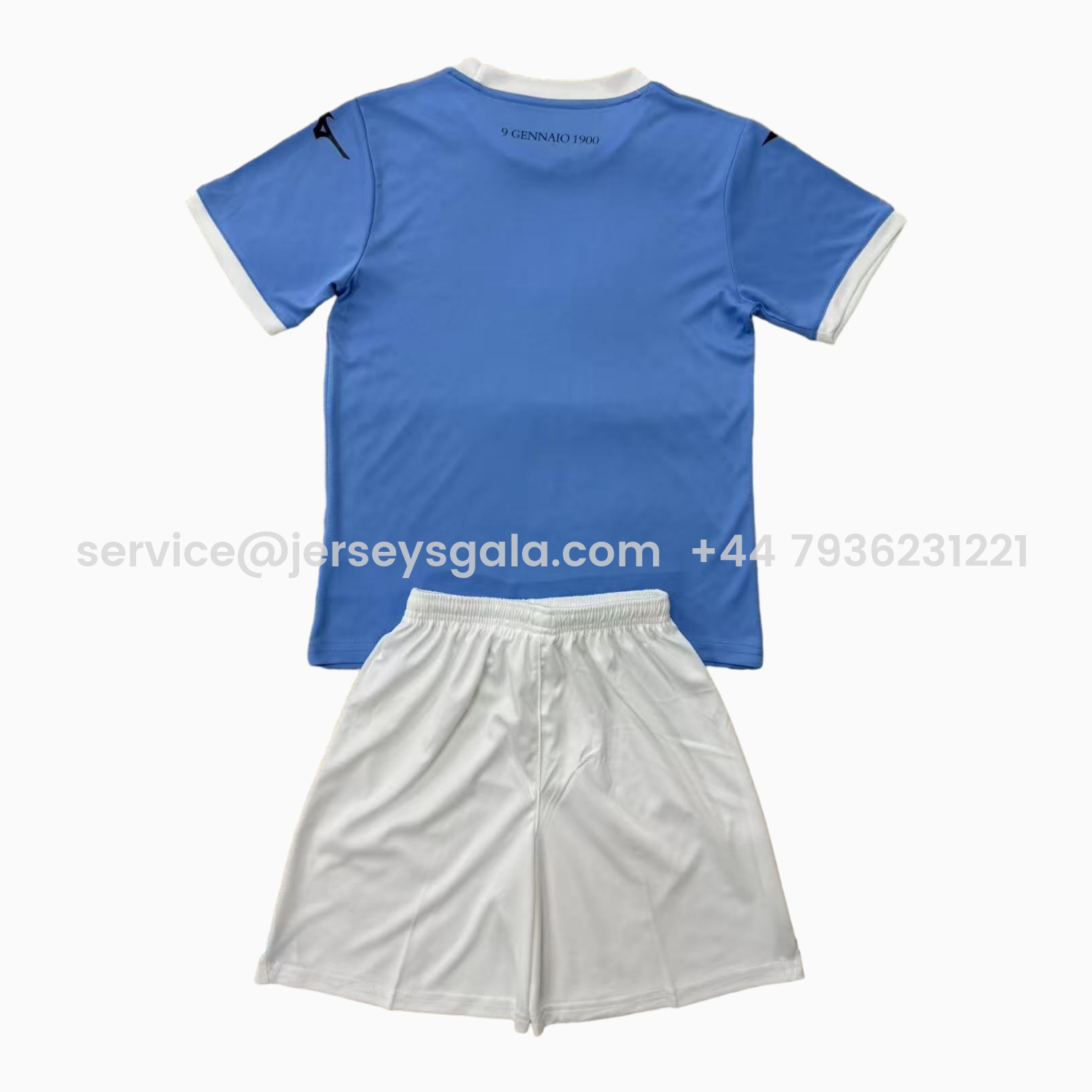 JerseysGala.com | Lazio 25-26 Home Men's Adult Jersey Set - Fans Version -Customize Name, Number and Patch | Worldwide Shipping