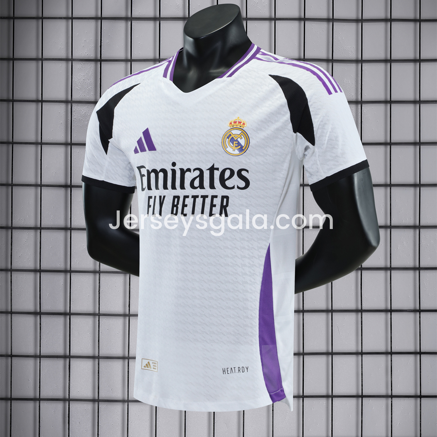 JerseysGala.com | Real Madrid 25-26 Purple Edge Special Edition Jersey - Player Version -Customize Name, Number and Patch | Worldwide Shipping