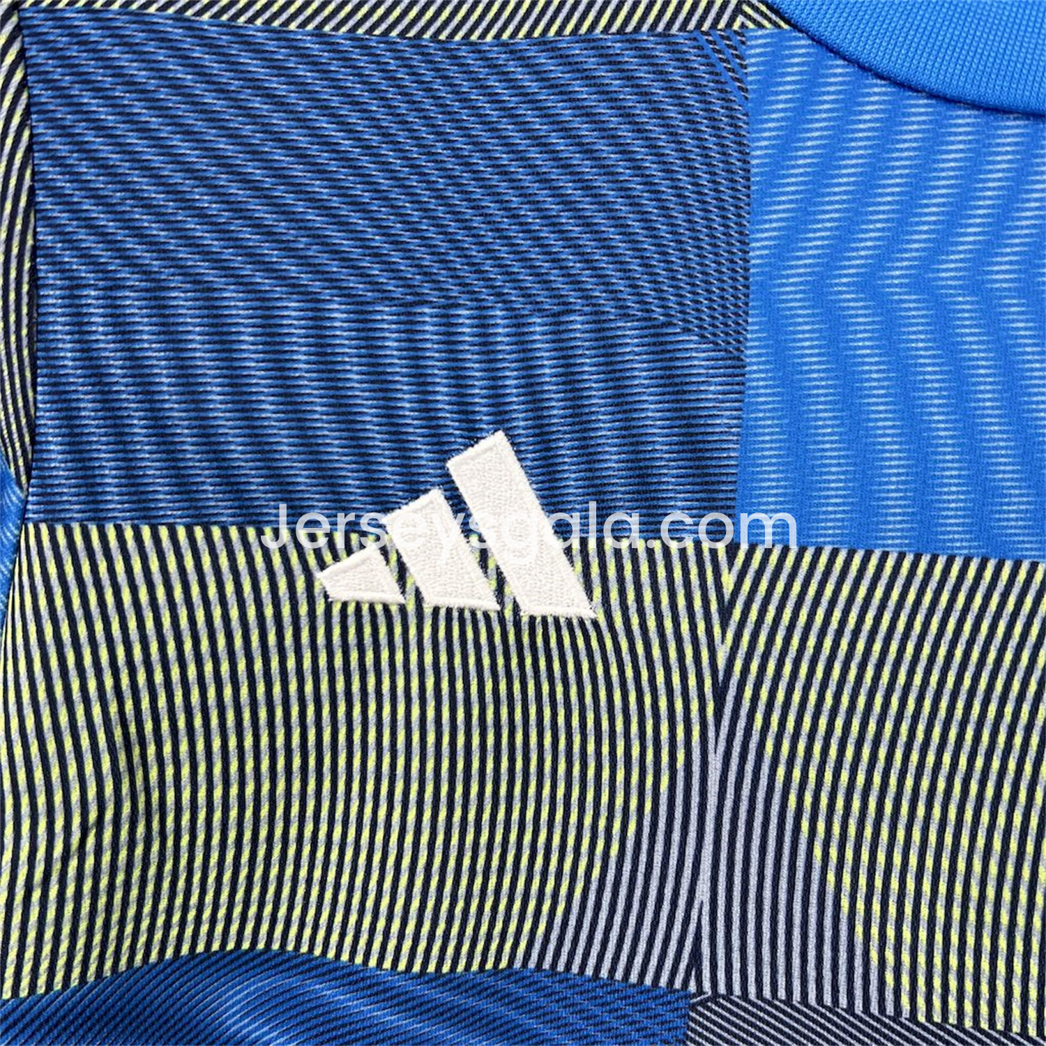 JerseysGala.com | Real Madrid 25-26 Blue Pre-Match Traning Kids Kit -Customize Name, Number and Patch | Worldwide Shipping