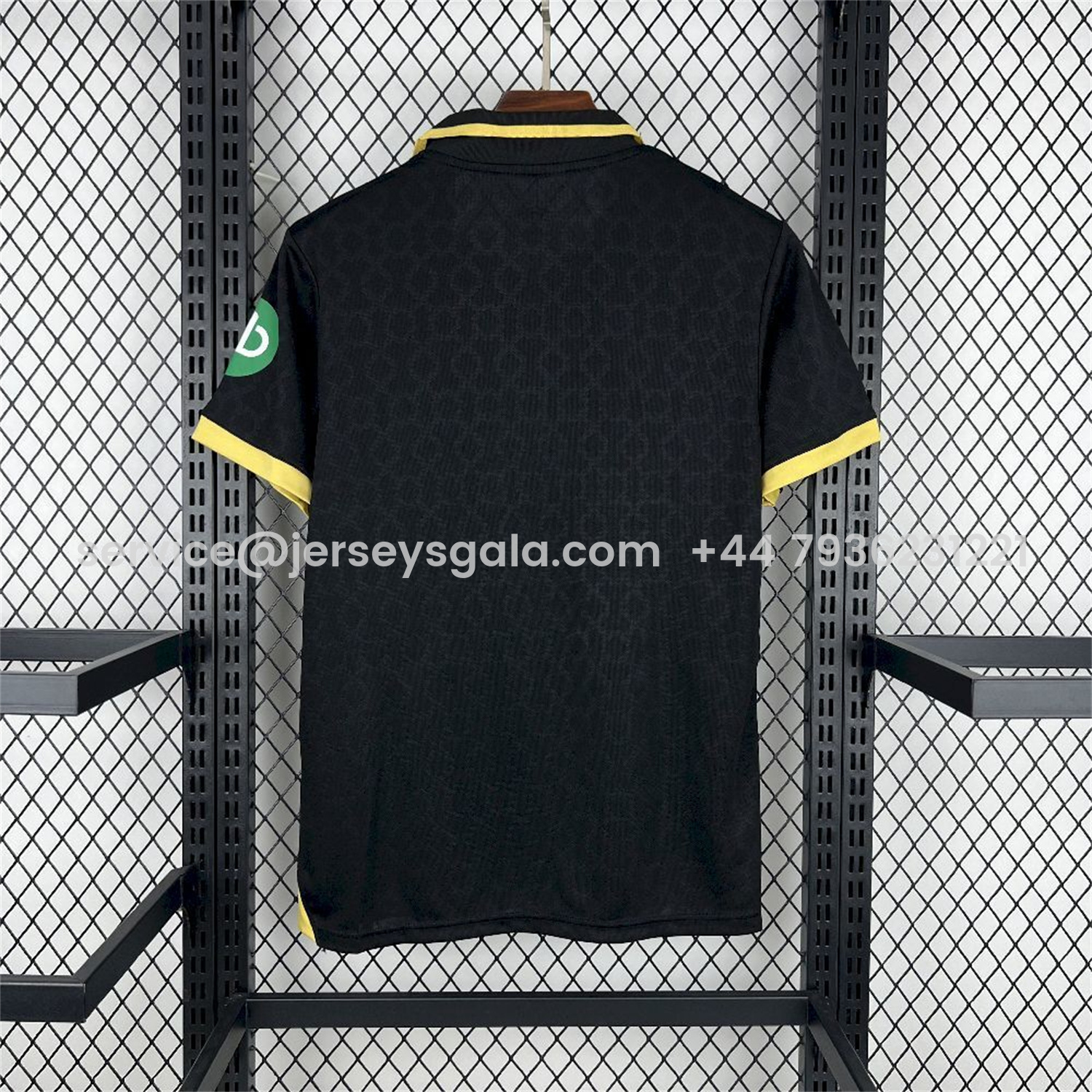 JerseysGala.com | West Ham United 25-26 Third Black Jersey - Fans Version -Customize Name, Number and Patch | Worldwide Shipping