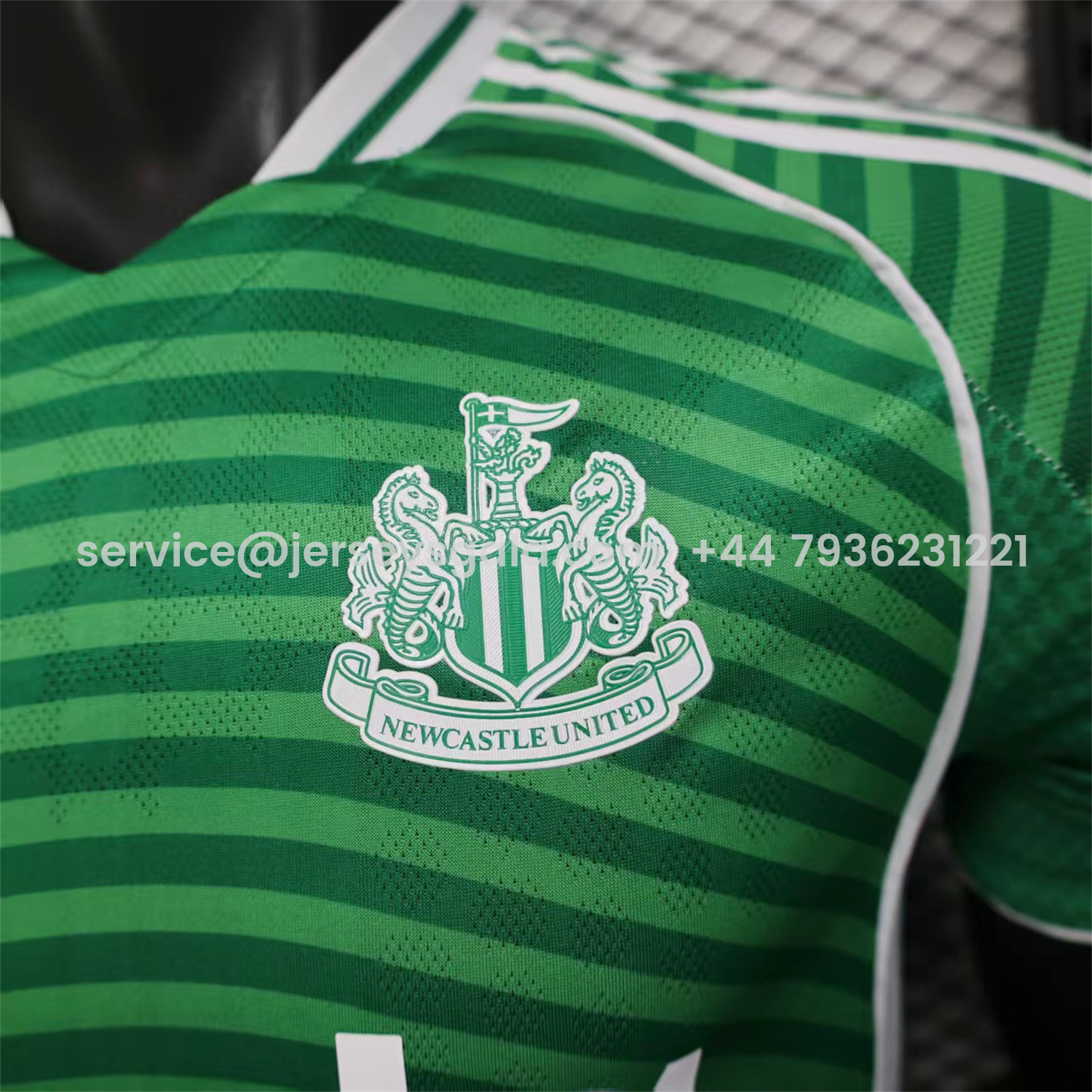 JerseysGala.com | Newcastle United 25-26 Away Jersey - Player Version -Customize Name, Number and Patch | Worldwide Shipping