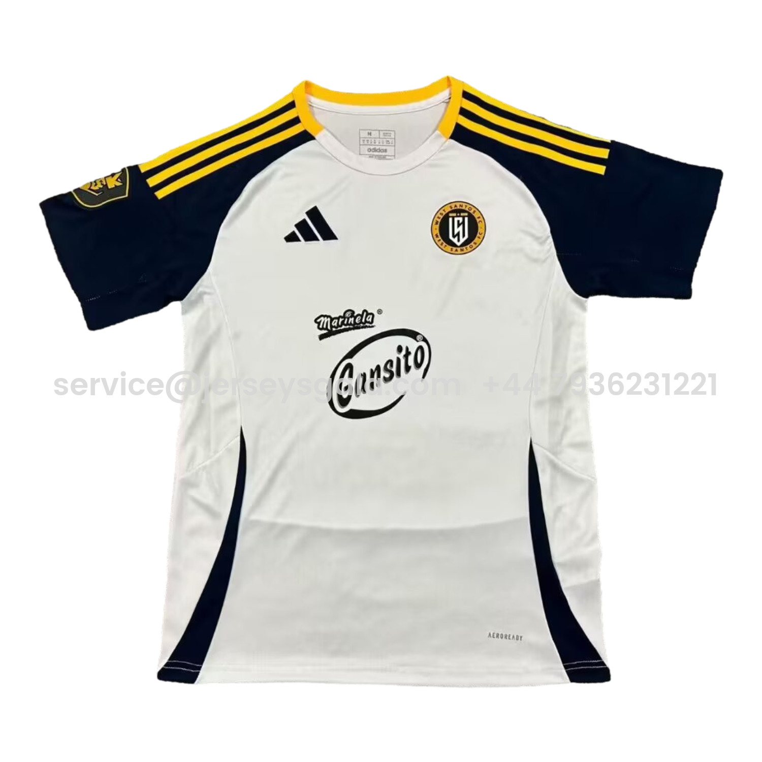 JerseysGala.com | West Santos FC 25-26 Home Jersey - Fans Version -Customize Name, Number and Patch | Worldwide Shipping