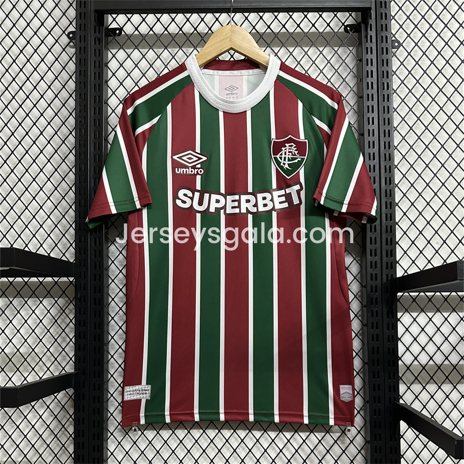 JerseysGala.com | Fluminense 25-26 Home Jersey - Fans Version -Customize Name, Number and Patch | Worldwide Shipping