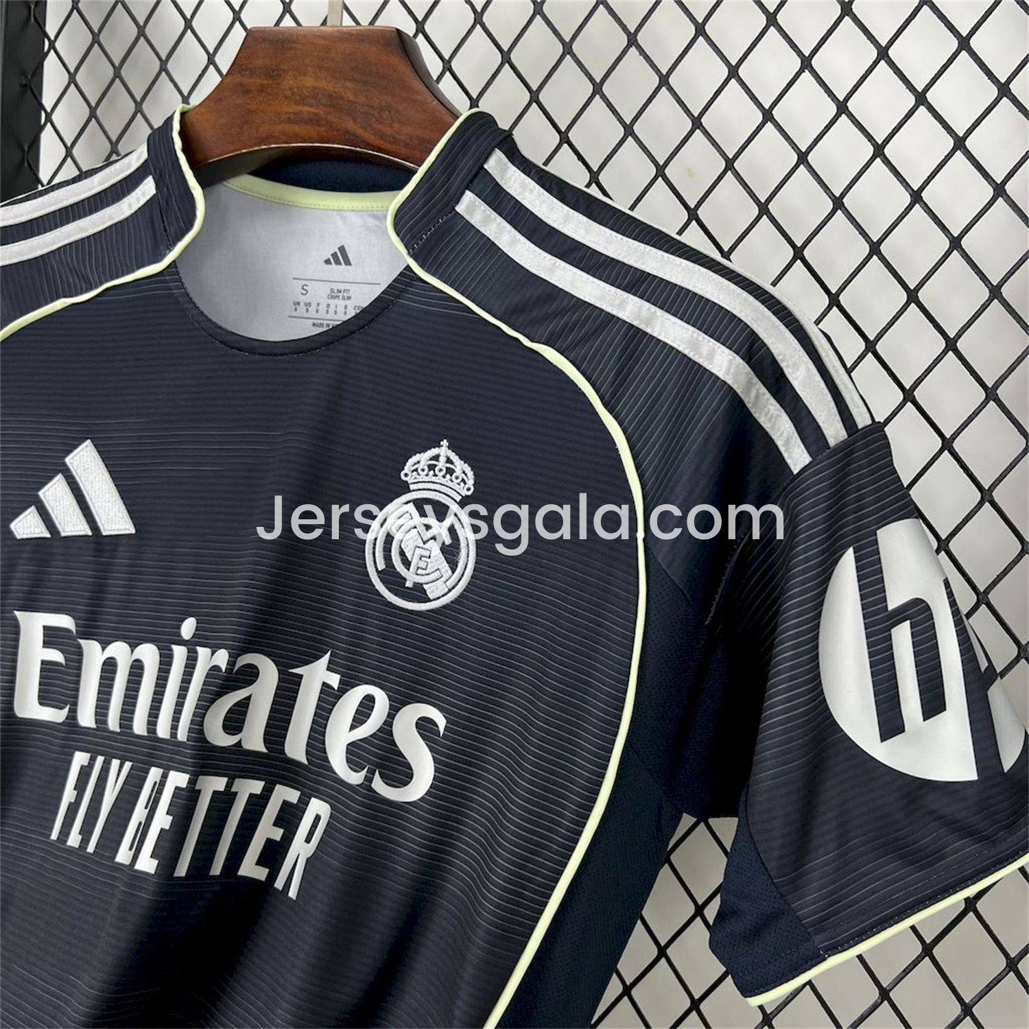 JerseysGala.com | Real Madrid 25-26 Away Jersey - Fans Version -Customize Name, Number and Patch | Worldwide Shipping