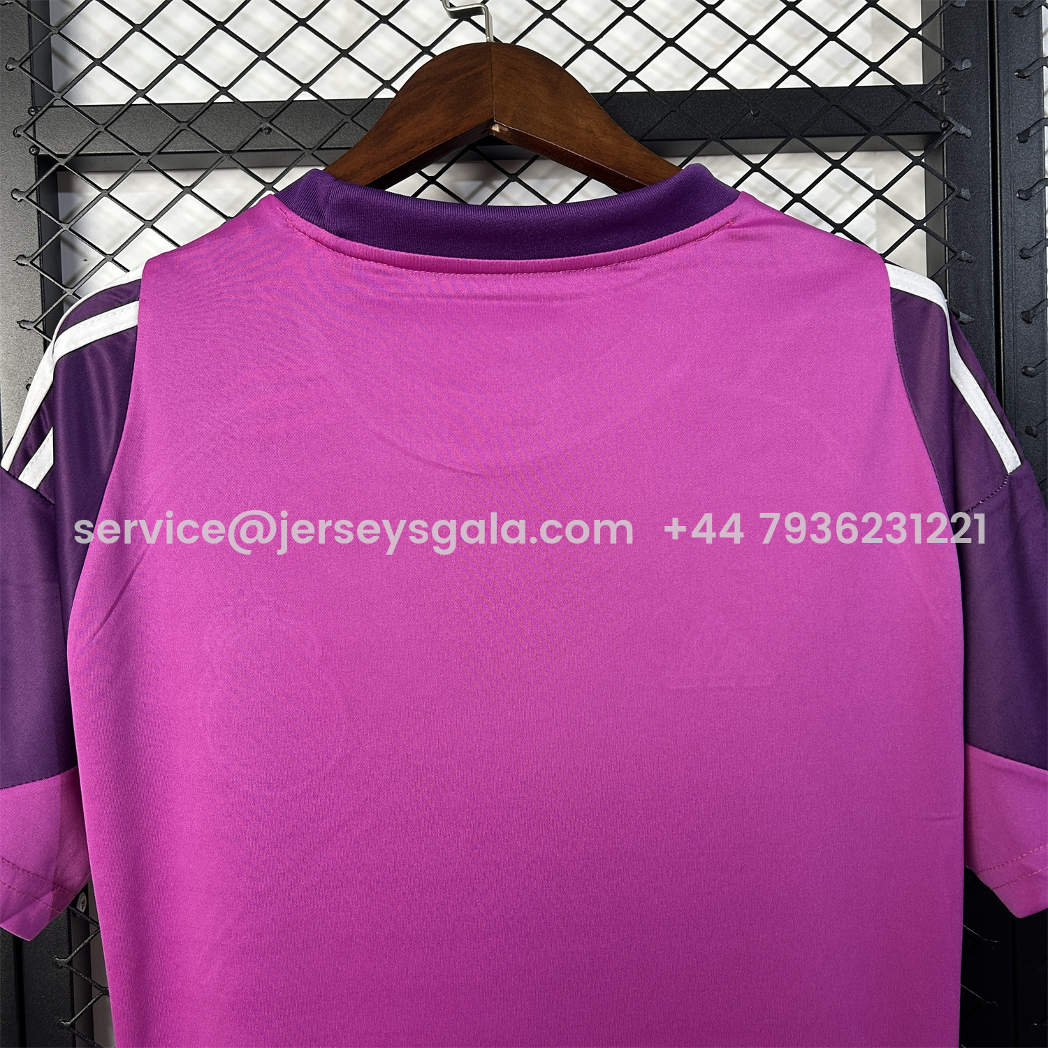 JerseysGala.com | Real Madrid 25-26 Purple Goalkeeper Jersey - Fans Version -Customize Name, Number and Patch | Worldwide Shipping
