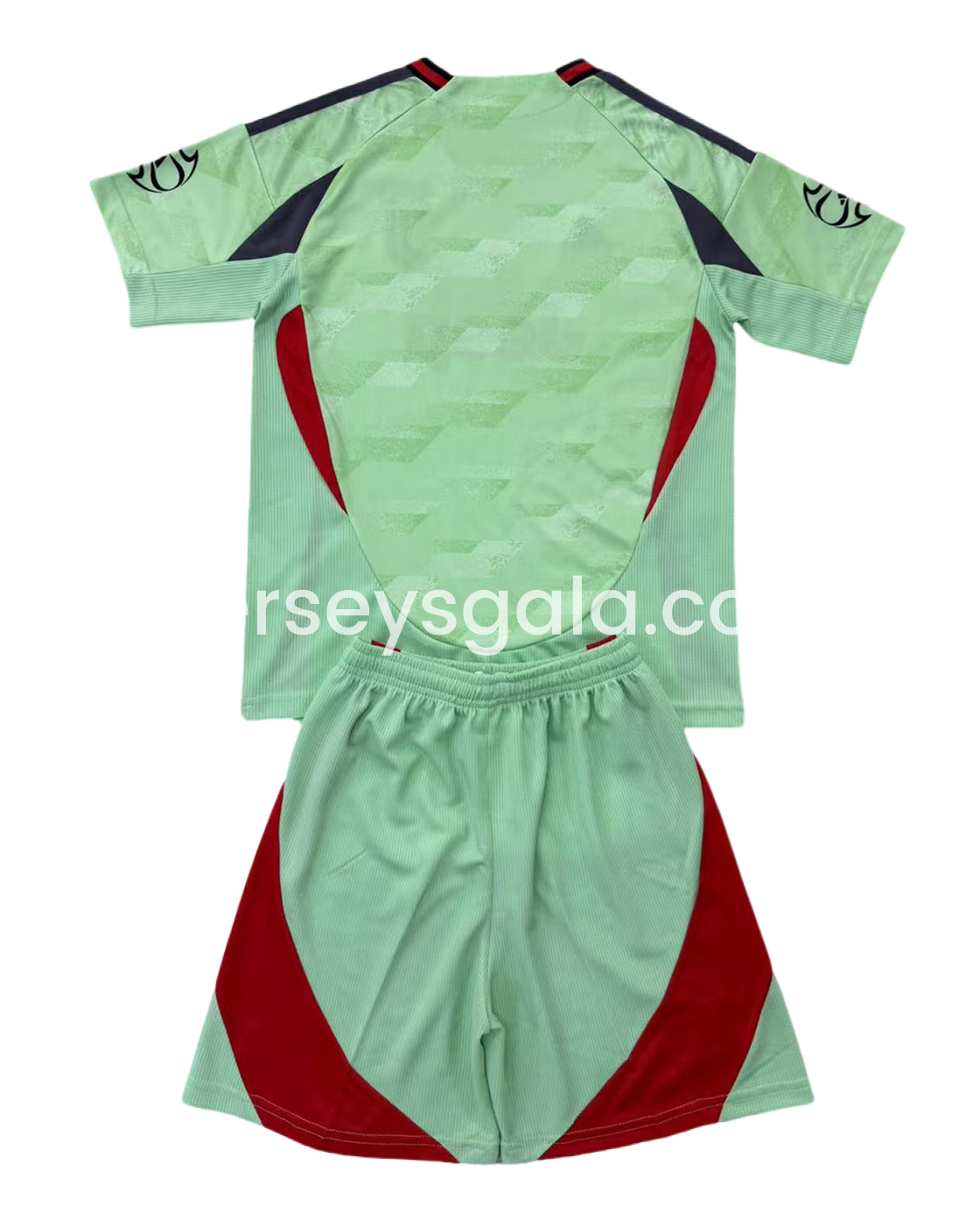 JerseysGala.com | Juventus 24-25 Green Concept Kids Kit -Customize Name, Number and Patch | Worldwide Shipping