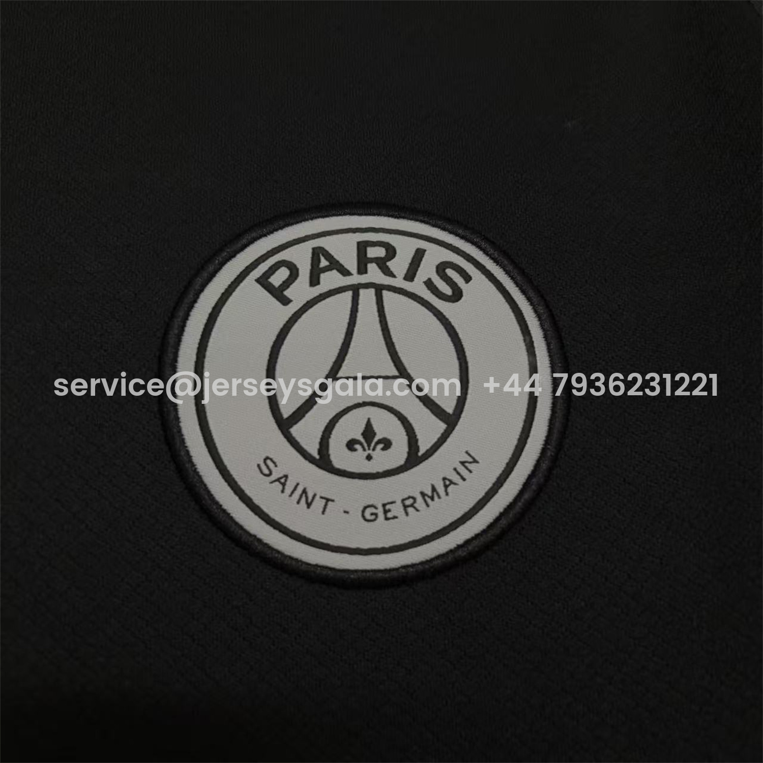 JerseysGala.com | Paris Saint-Germain PSG 25-26 JD Black Special Jersey - Fans Version -Customize Name, Number and Patch | Worldwide Shipping